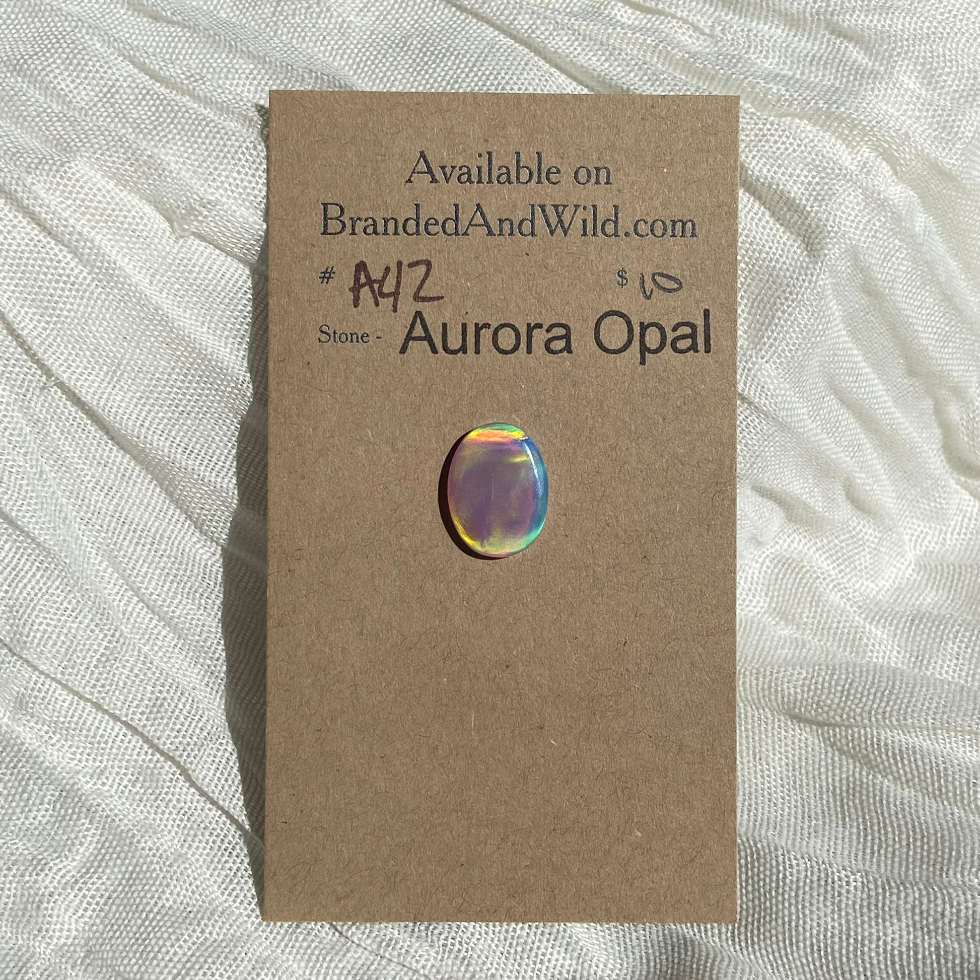 Aurora Opal Cabochon - A42 D298CA52-308A-4891-A864-1DB8CF7AC823 Brandedandwild.com