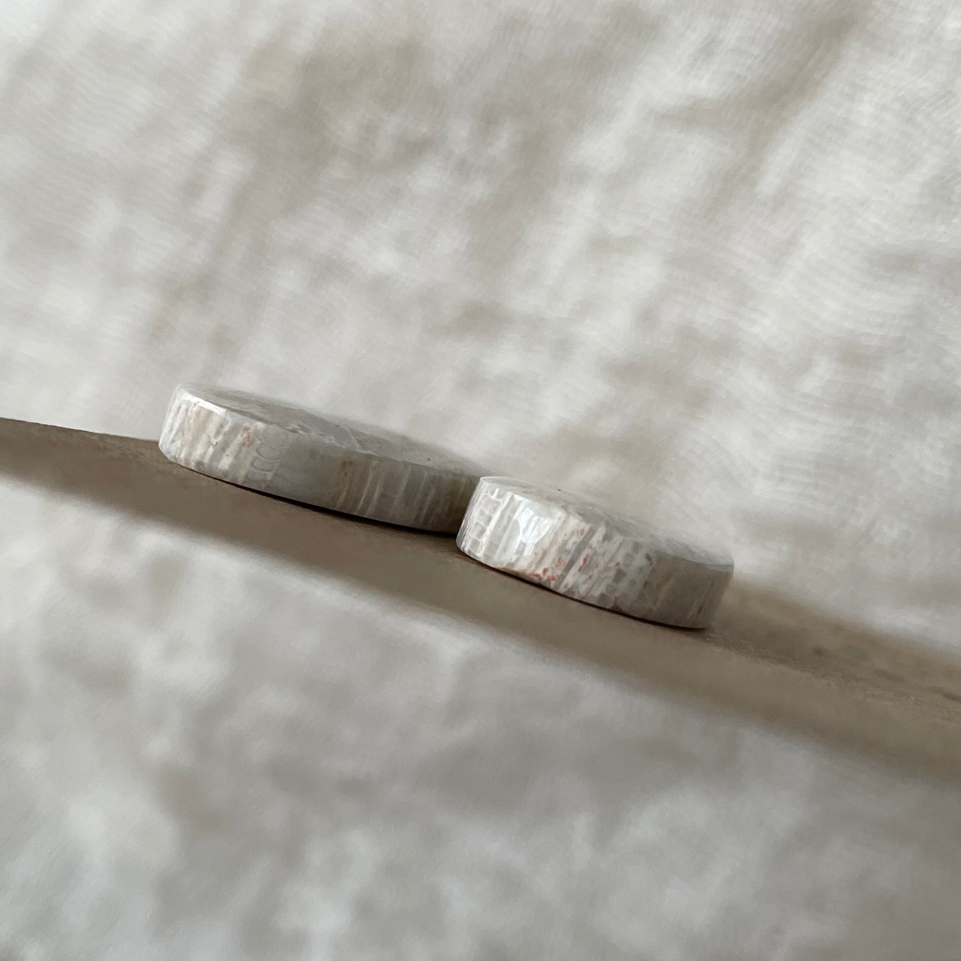 Fossil Coral Cabochon - FC83 D2A0E631-DF9F-4649-96F2-834F89546D83 Brandedandwild.com