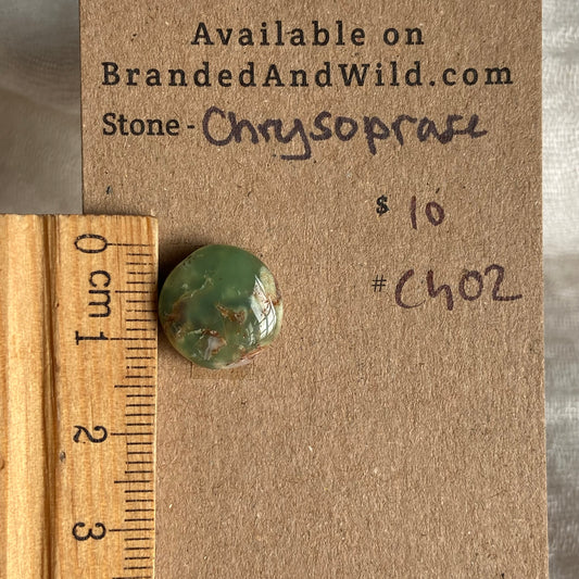 Chrysoprase Cabochon - Ch02