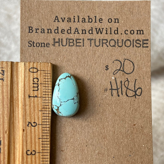 Hubei Turquoise Cabochon - H186 D2BE101E-BC16-46AF-81A4-AA31D843C6DB Brandedandwild.com