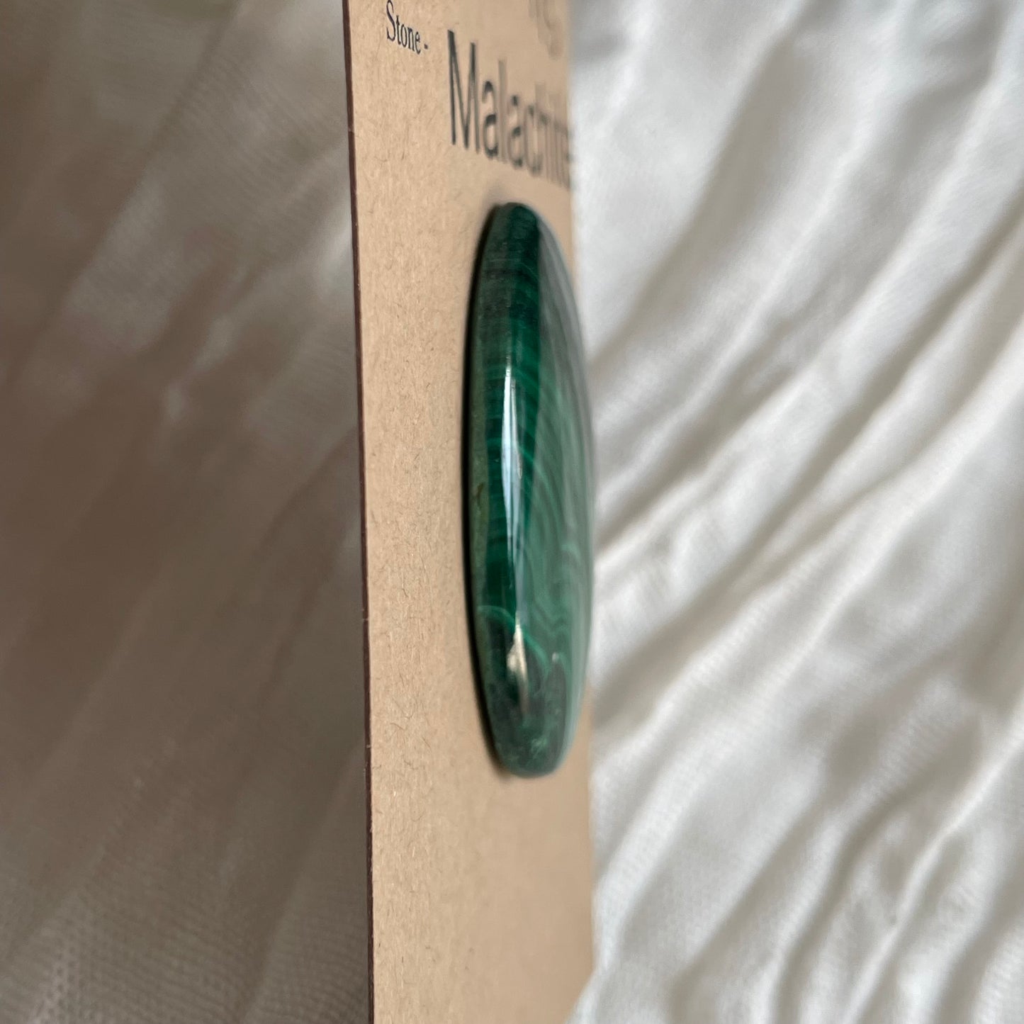 Malachite Cabochon - M12 D2C9D977-C199-4C97-B2E1-1A24D259A530 Brandedandwild.com