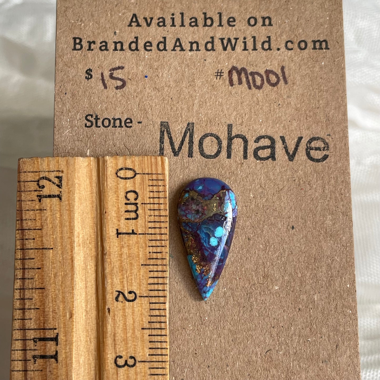 Mohave Cabochon - M001 Cabochon D2D8CF59-3F0C-40AC-AEFD-B3E8A0C9D00F Brandedandwild.com