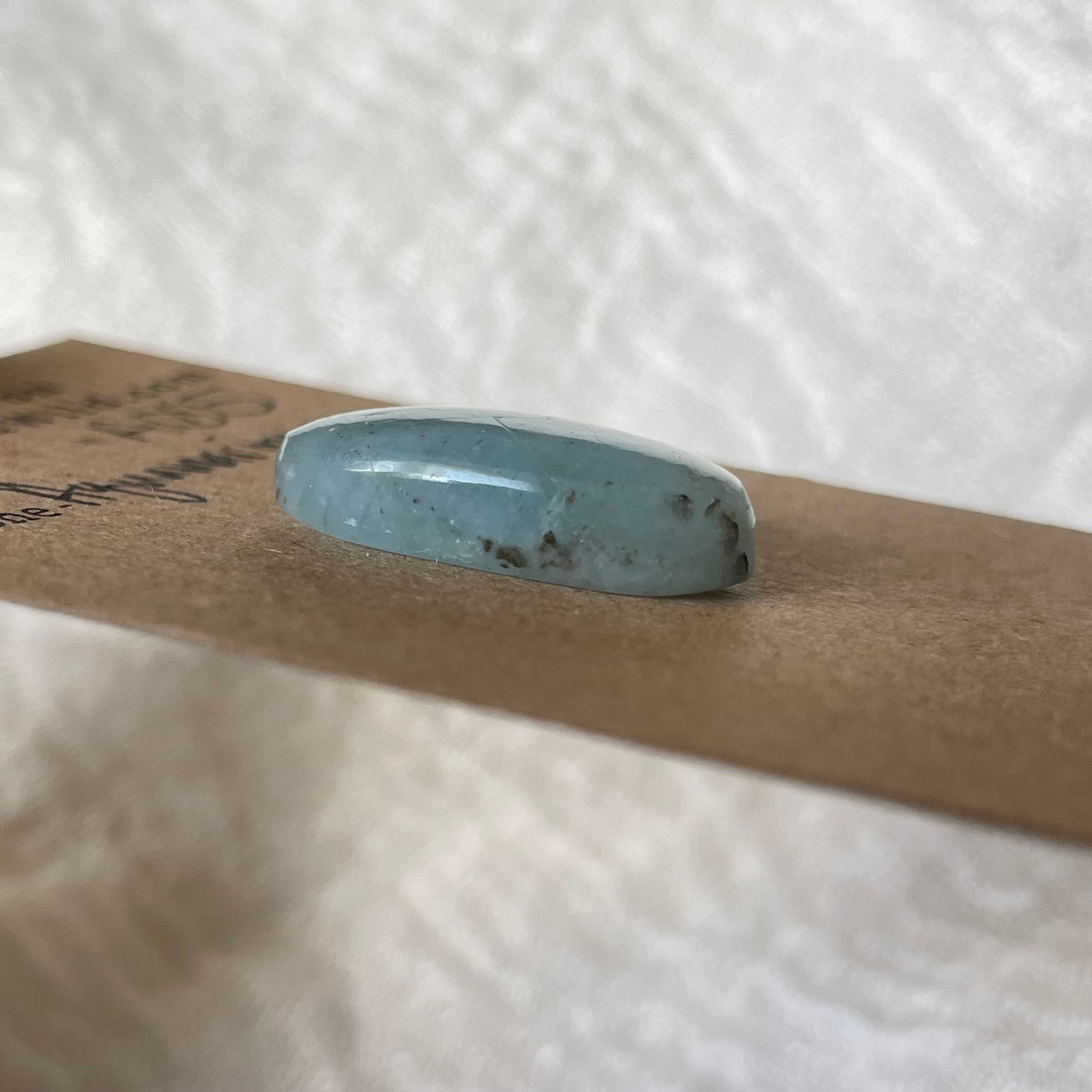 Aquamarine Cabochon AQ5 D2DB4BE2-9F4C-4207-A70F-592164B0E102 Brandedandwild.com