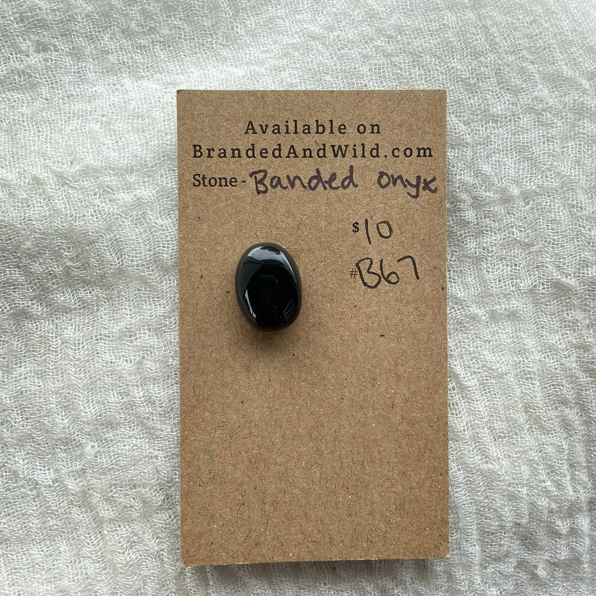 Banded Onyx - Cabochon - B67