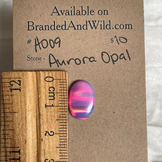 Aurora Opal Cabochon - A009 D2EACD6A-44E8-4A07-9B4C-B6C6031F1F30 Brandedandwild.com
