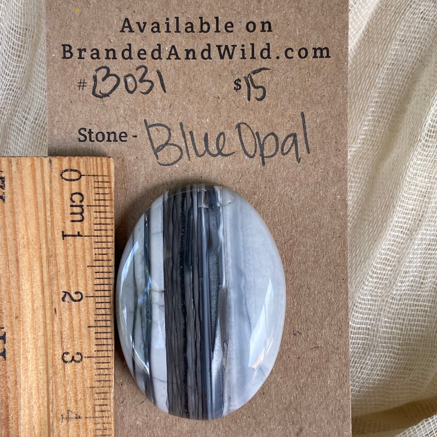 Blue Opal Cabochon - B031