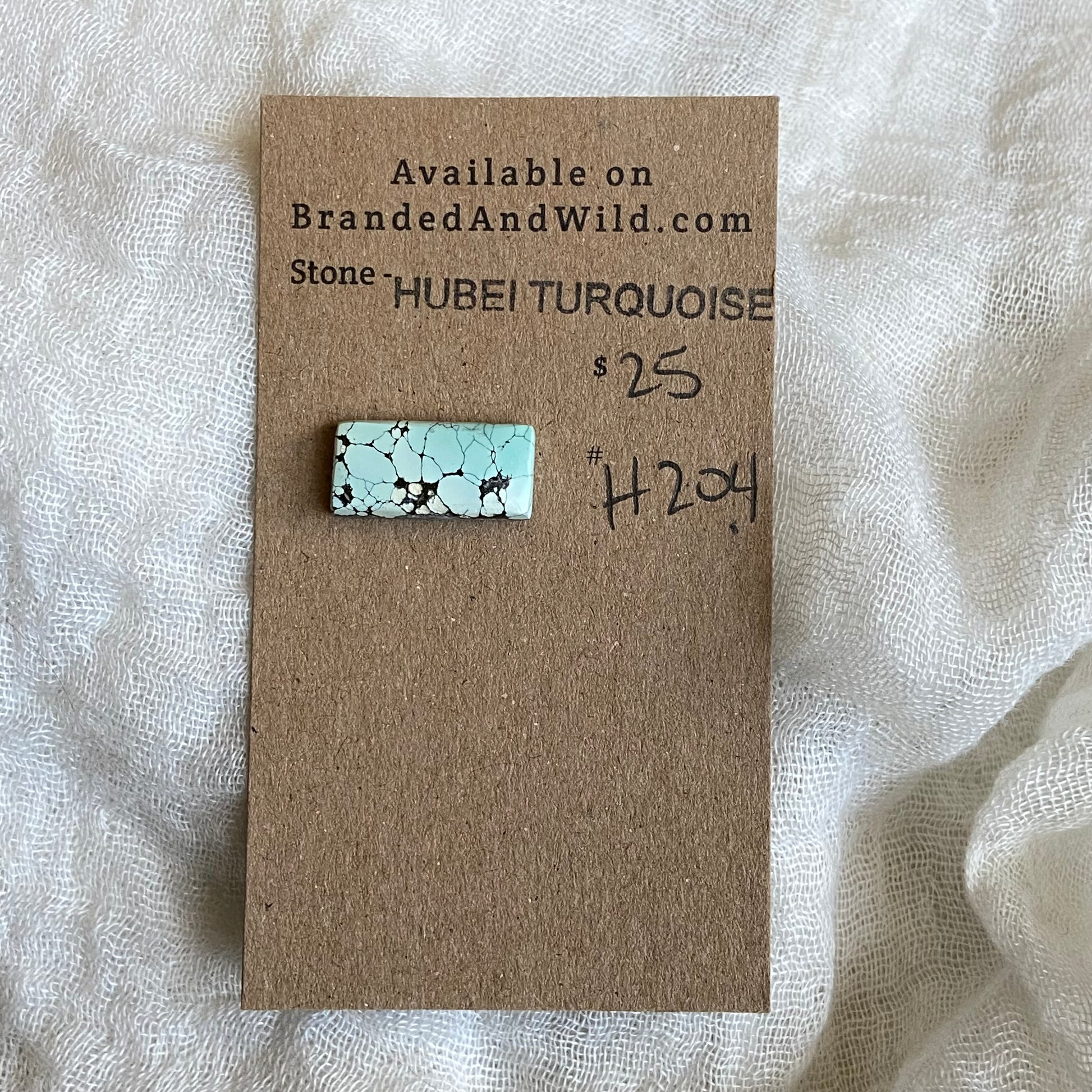 Hubei Turquoise Cabochon - H204 D32CDDE6-9264-4AE8-9121-9A8730695267 Brandedandwild.com