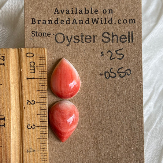 Oystershell Cabochon - OS50 D3324594-9763-436C-A214-B56D55022786 Brandedandwild.com