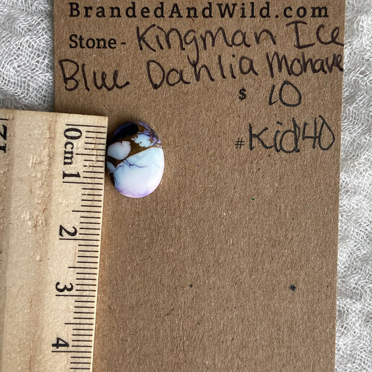 Kingman Ice Blue Dahlia Mohave - KID40
