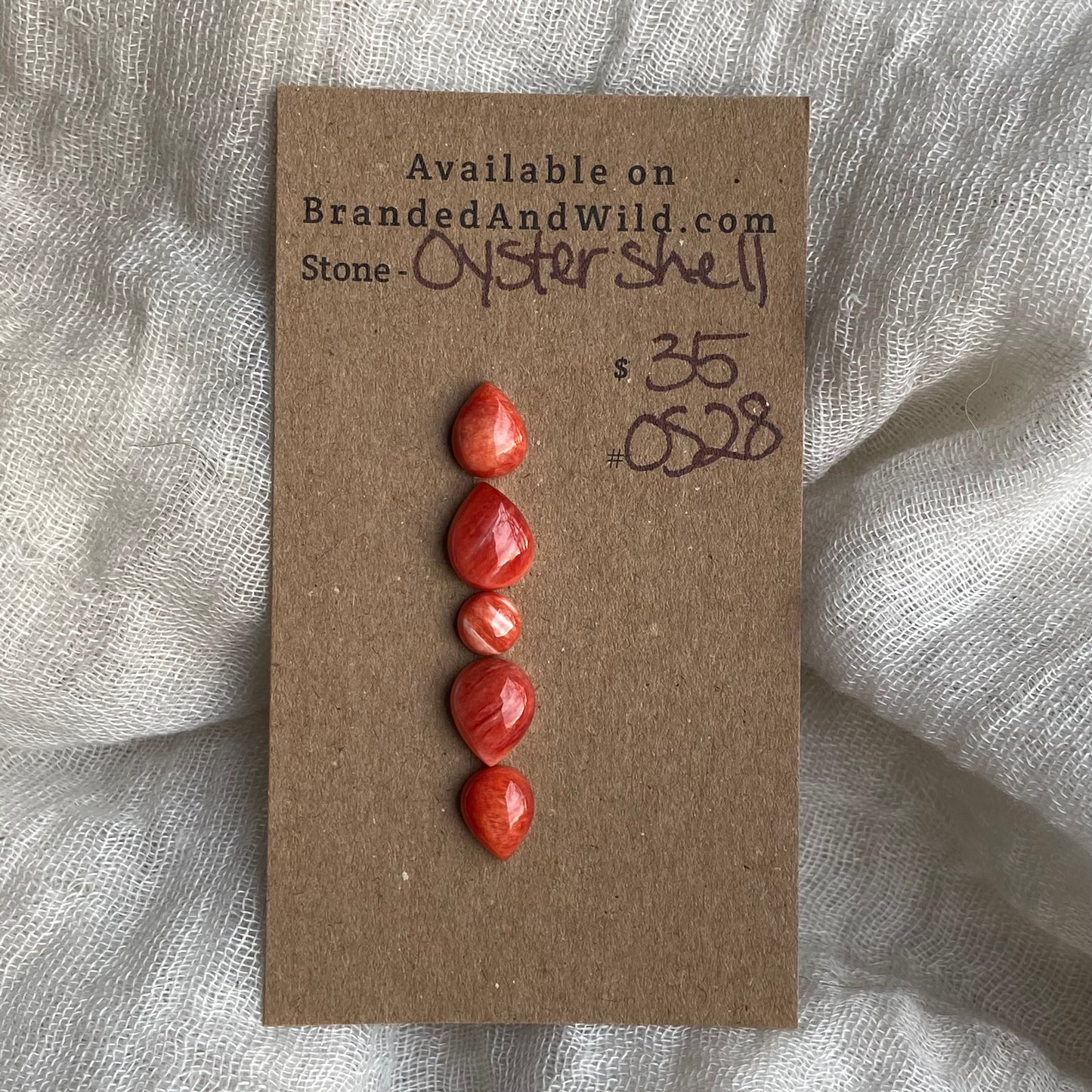 Oystershell Cabochon - 0S28