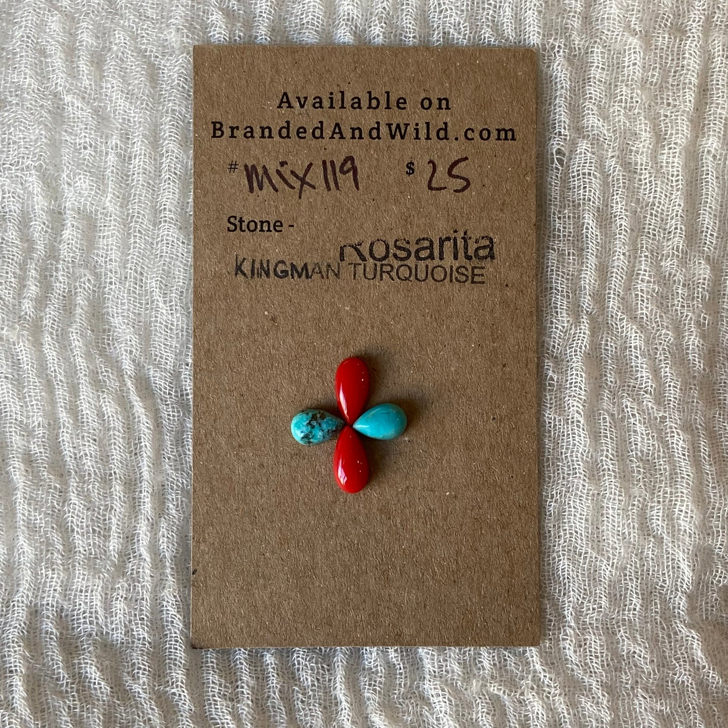 Rosarita / Kingman Cabochon - MIX119