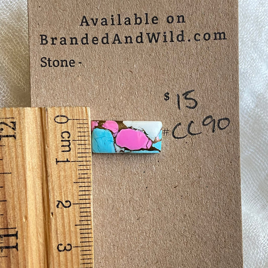 Cotton Candy Cabochon - CC90 D3F49BB4-30D1-44A1-ACA9-BB6E88E937B5 Brandedandwild.com