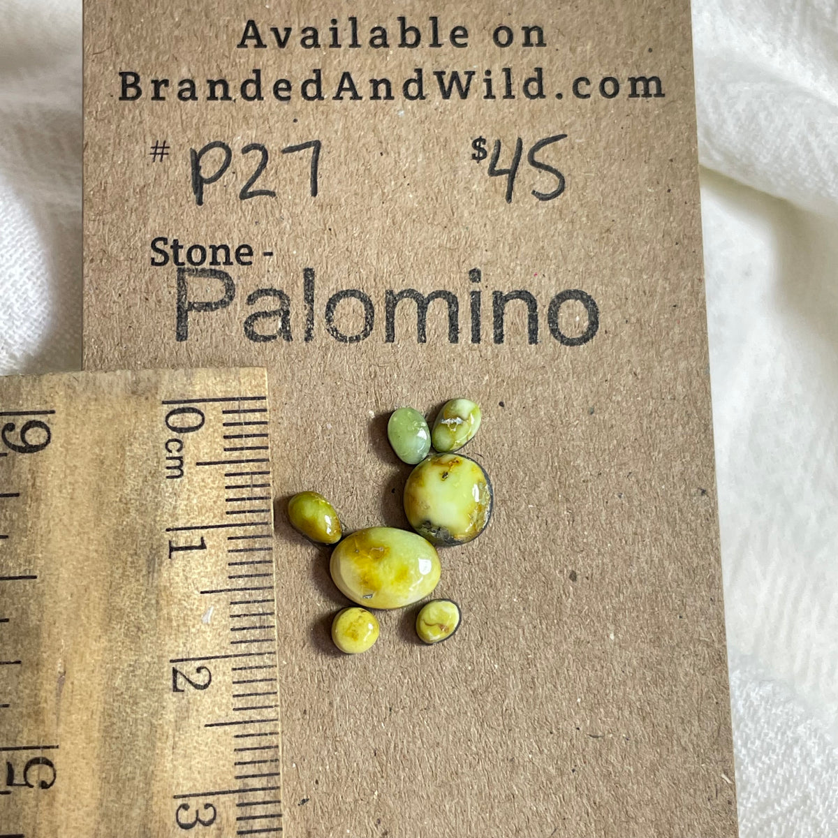 Palomino Cabochon - P27 D407BA07-3D97-4ED2-ADDC-348F9A9FE525 Brandedandwild.com