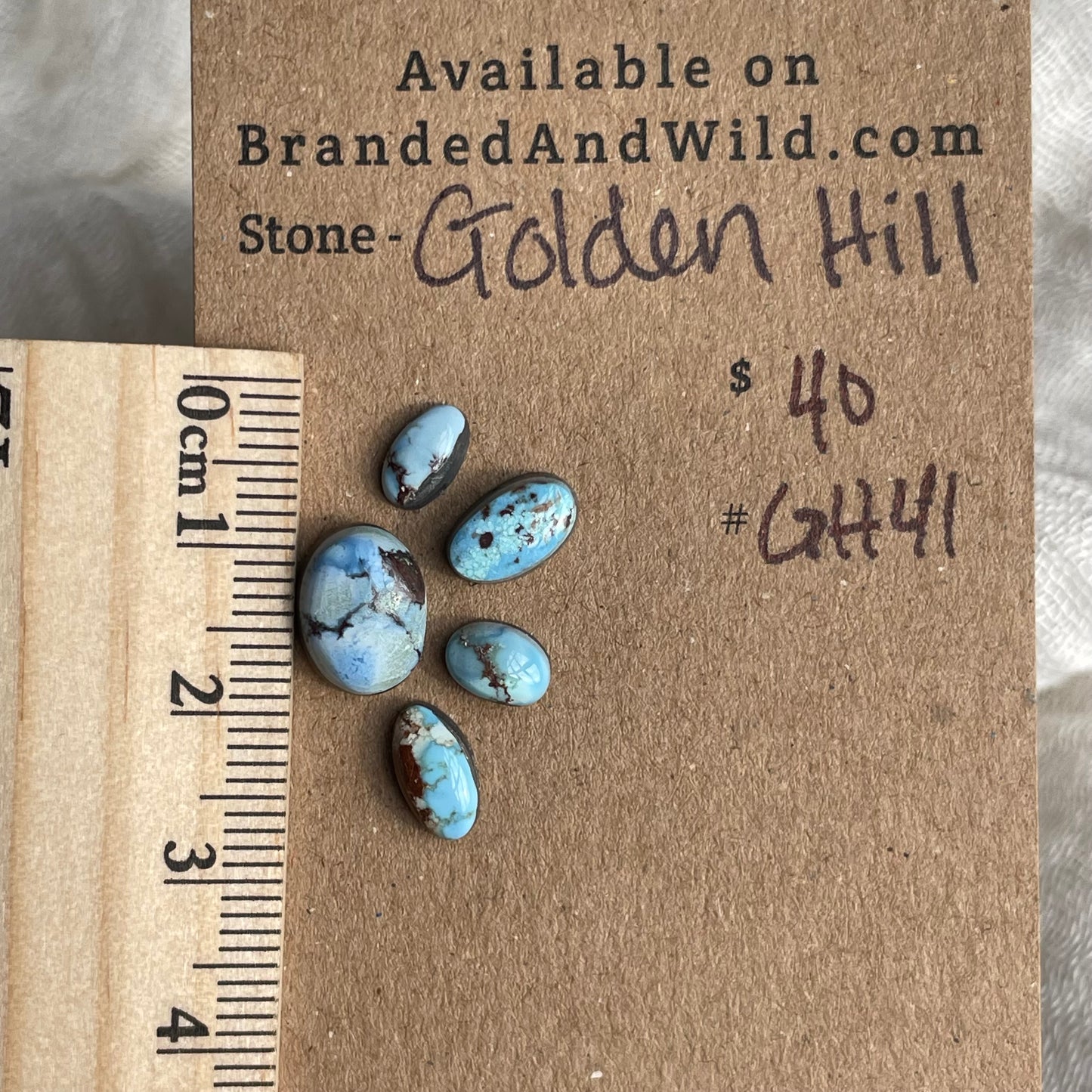 Golden Hill Turquoise Cabochon - GH41