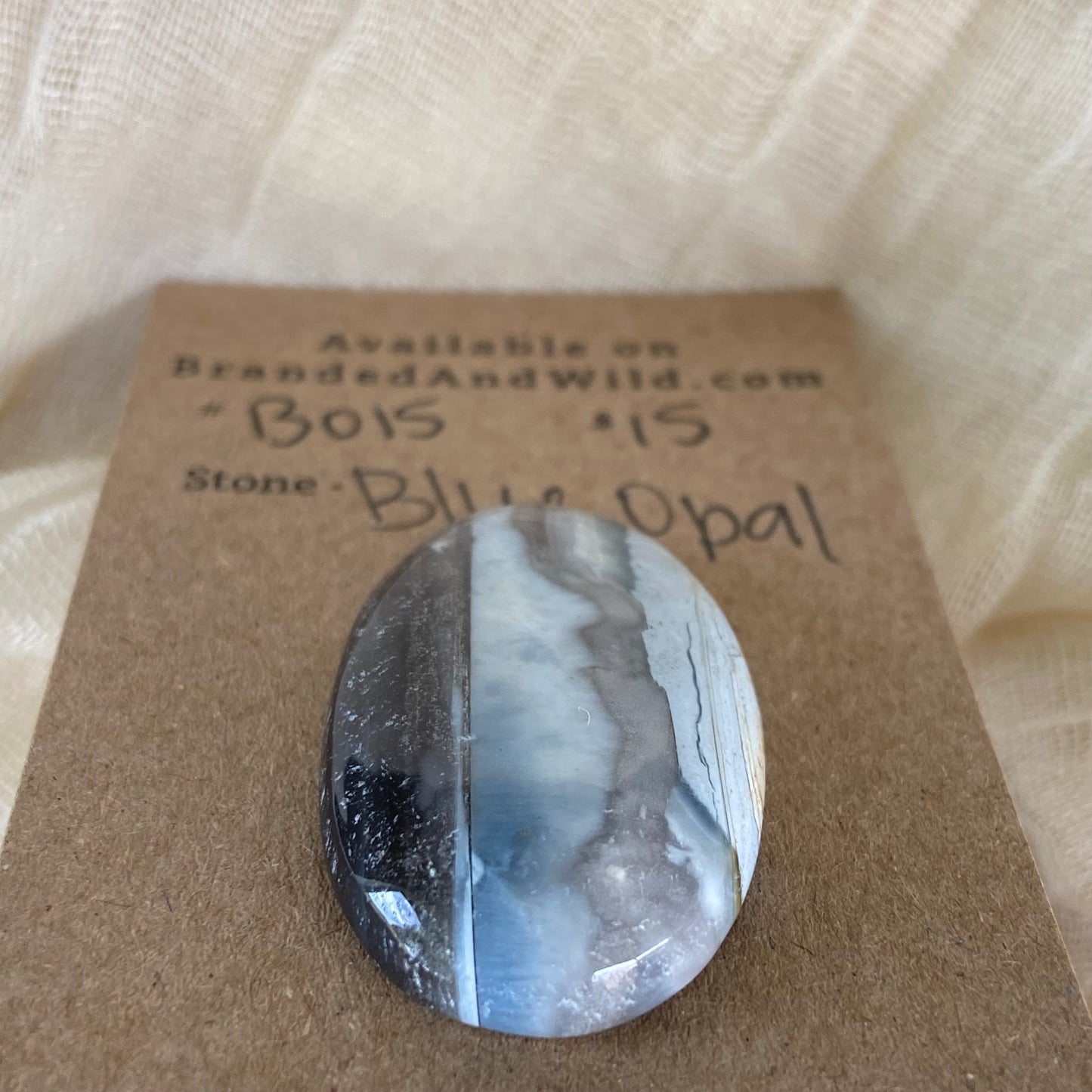 Blue Opal Cabochon - B015