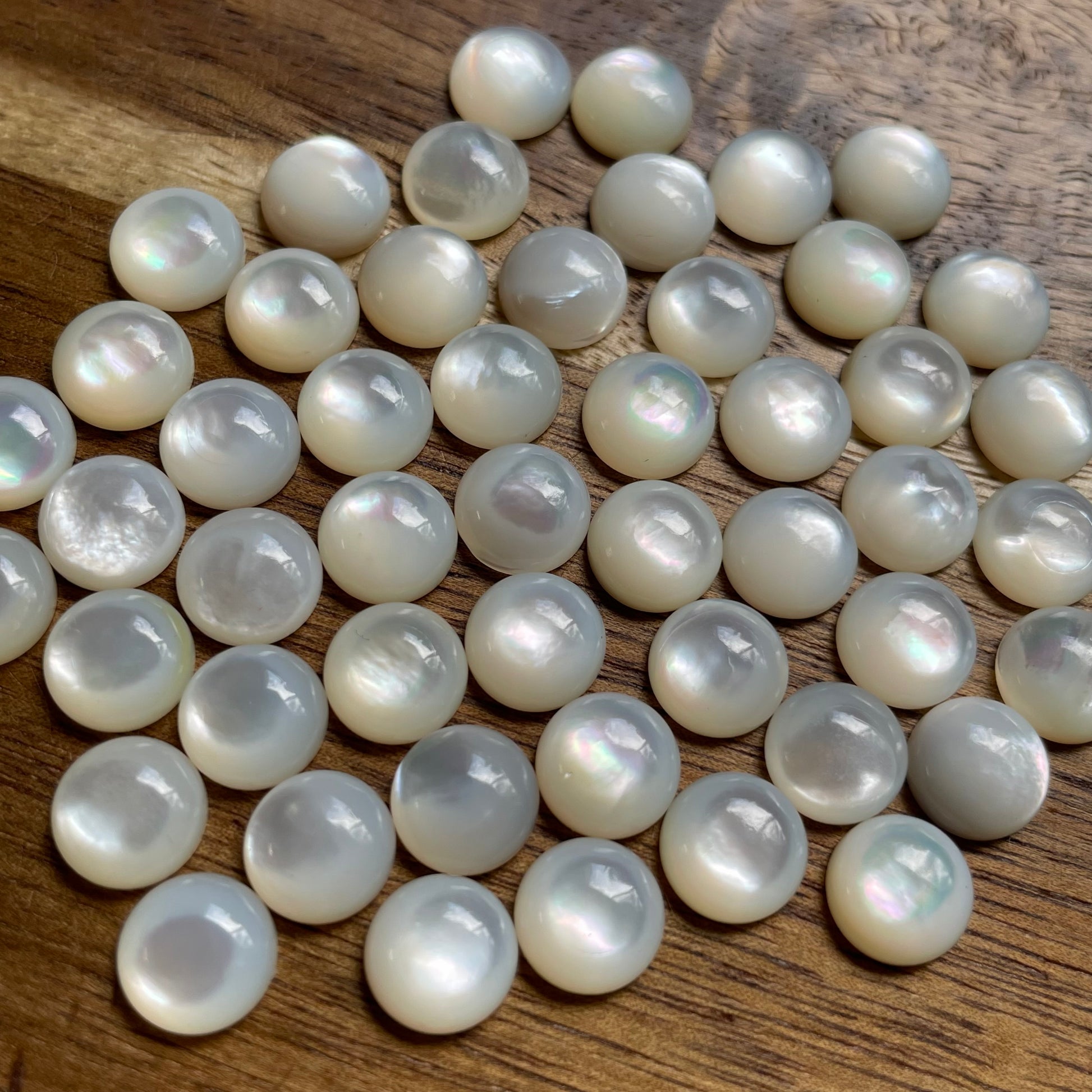 Mother of pearl - 10mm MP01 D414D982-AA37-48BC-B635-8B594C111466 Brandedandwild.com