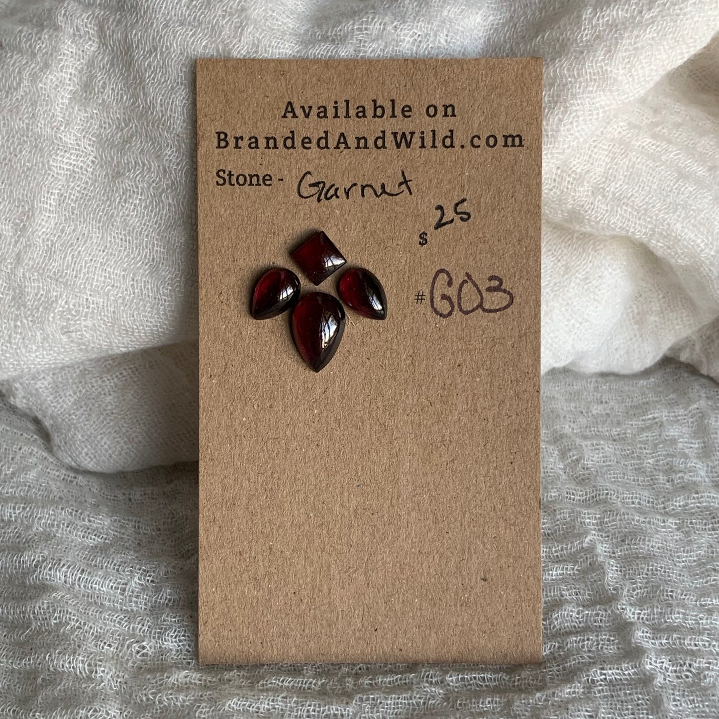 Garnet Cabochon - G03