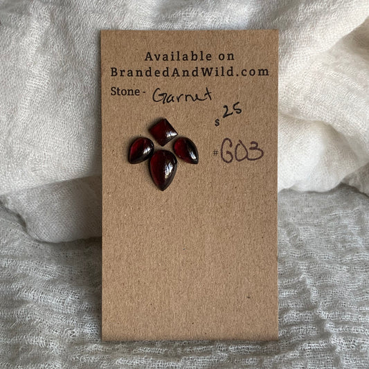 Garnet Cabochon - G03