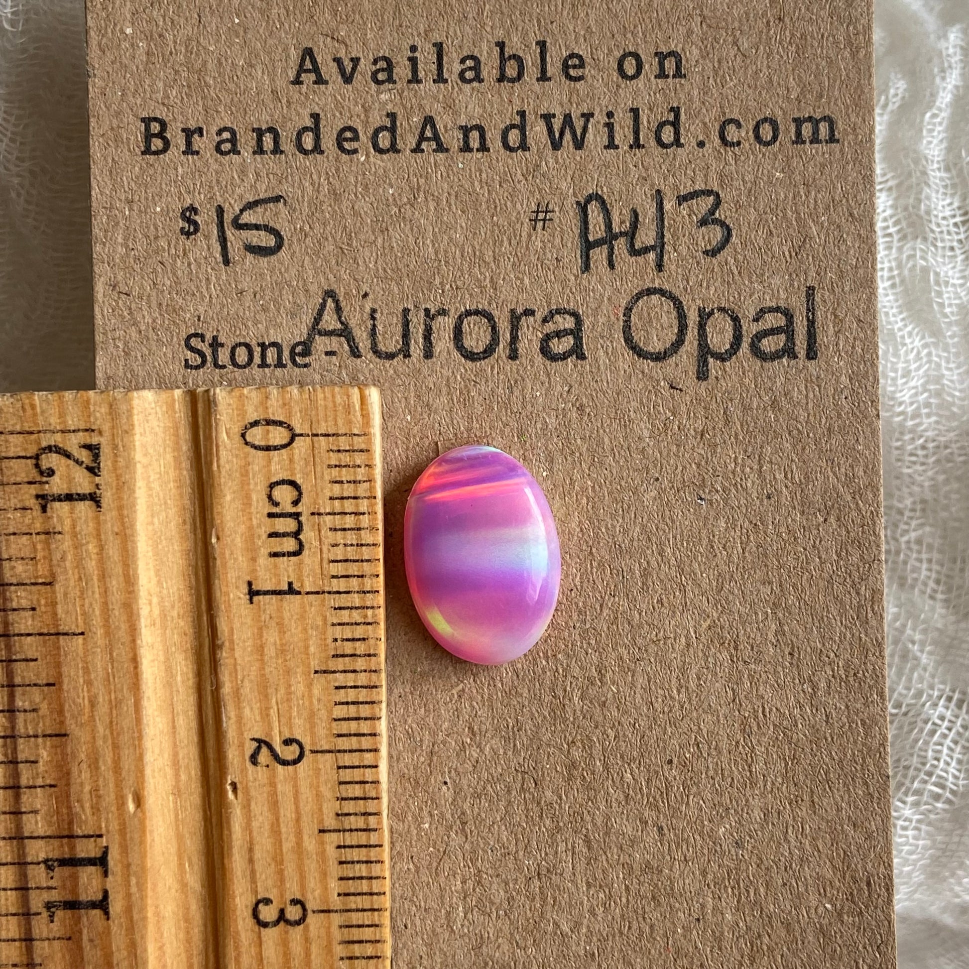 Aurora Opal Cabochon - A43 D42CAB18-1FEC-4A55-BC82-9F2A0E03AC57 Brandedandwild.com