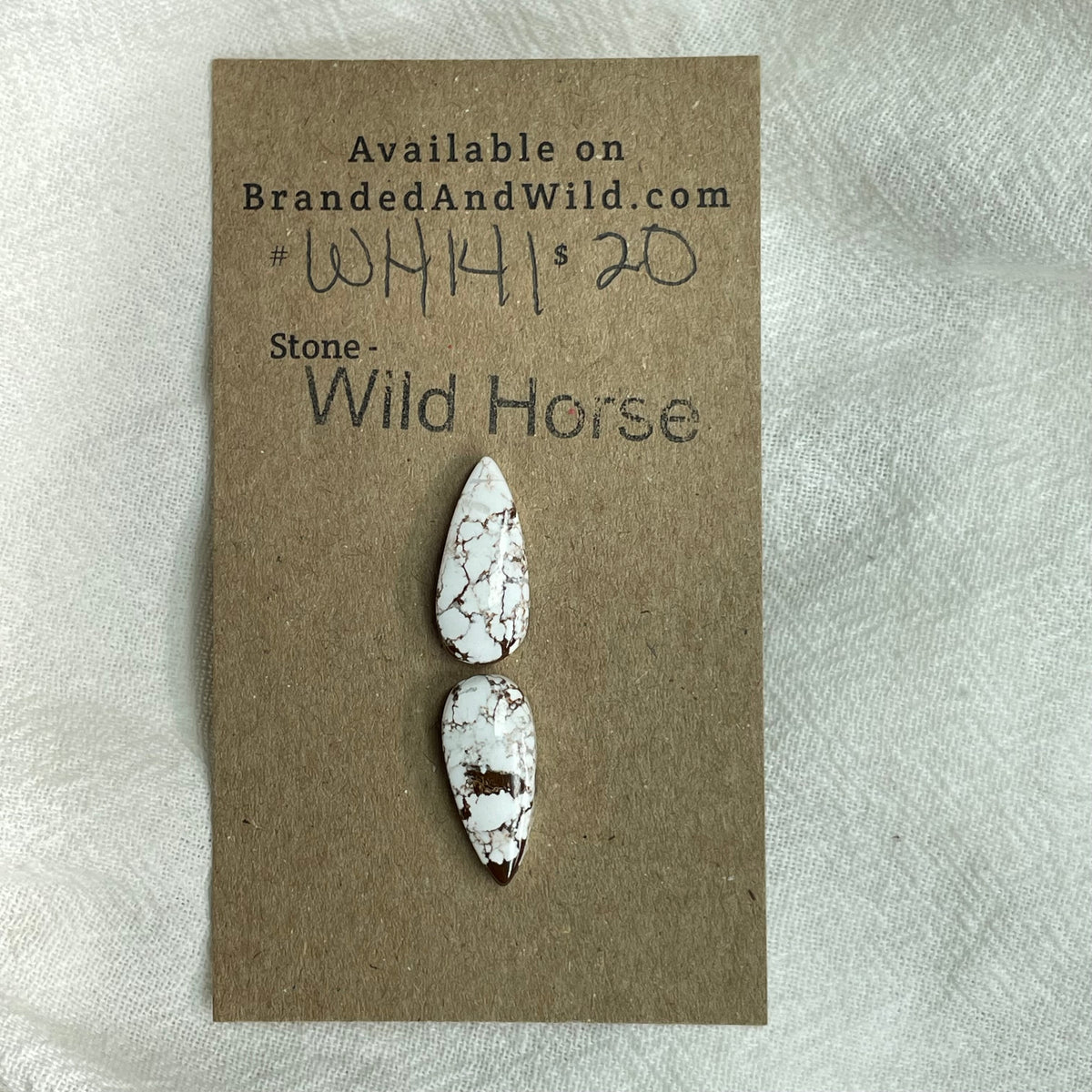 Wild Horse Cabochon - WH141 D454FB35-0BFD-4A9D-896C-FFC1691C2E91 Brandedandwild.com