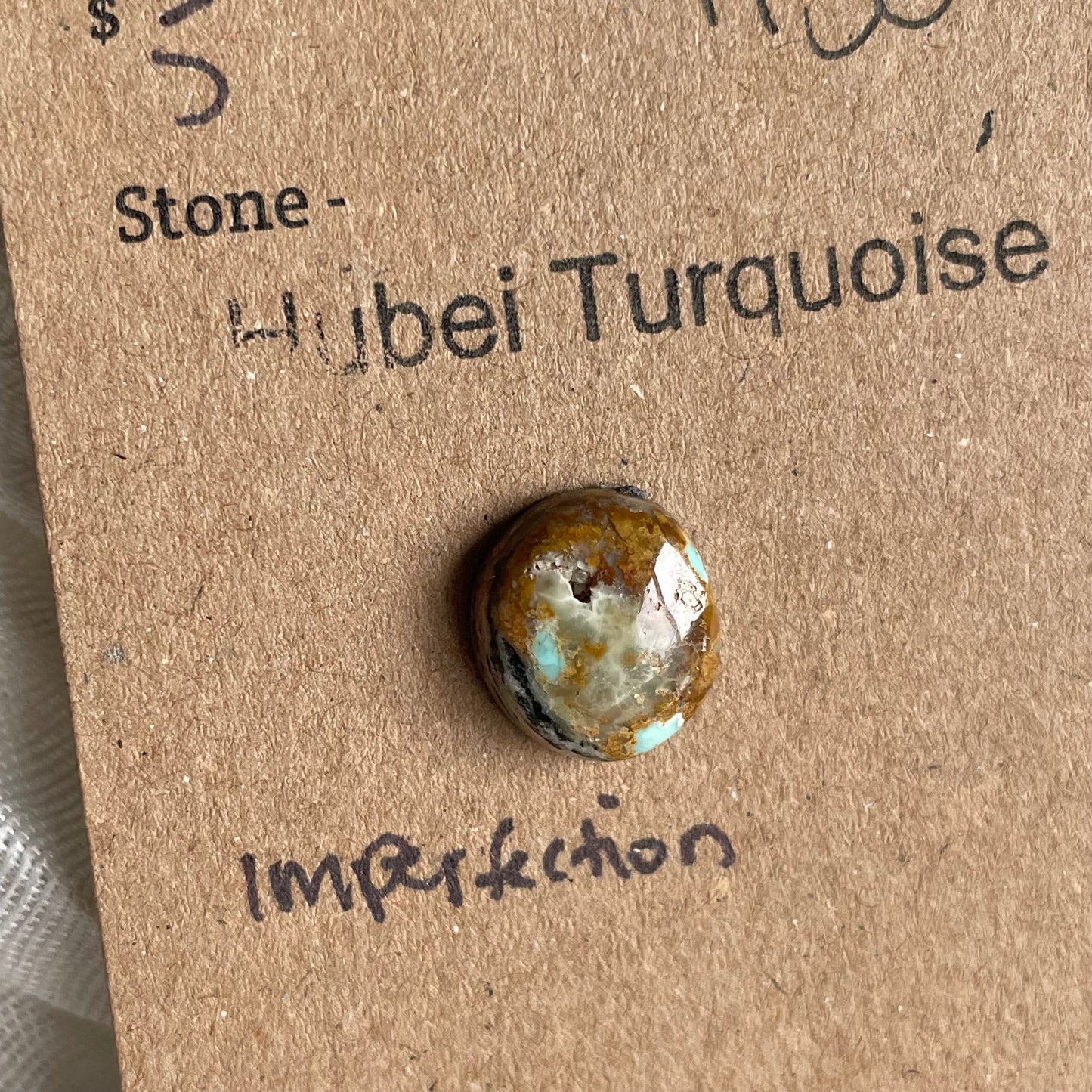 Hubei Turquoise Cabochon - H50 D457D9BC-E8EE-44A7-ABCD-3C4BBEE5CDA2 Brandedandwild.com