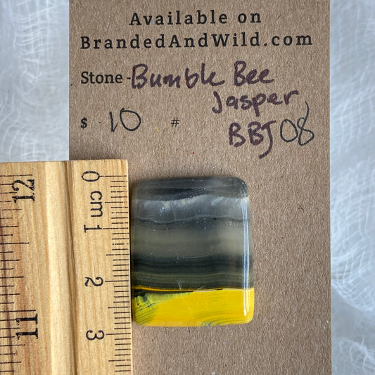 Bumblebee Jasper Cabochon - BBJ08