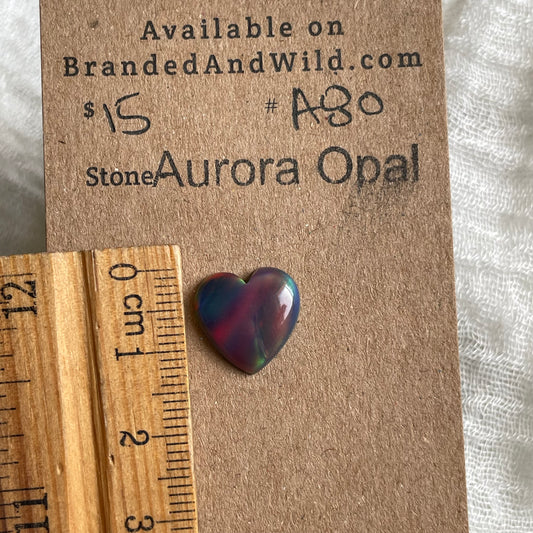 Aurora Opal Cabochon - A80 D4757E75-A927-47BC-B36E-47BE6FAC4E3B Brandedandwild.com