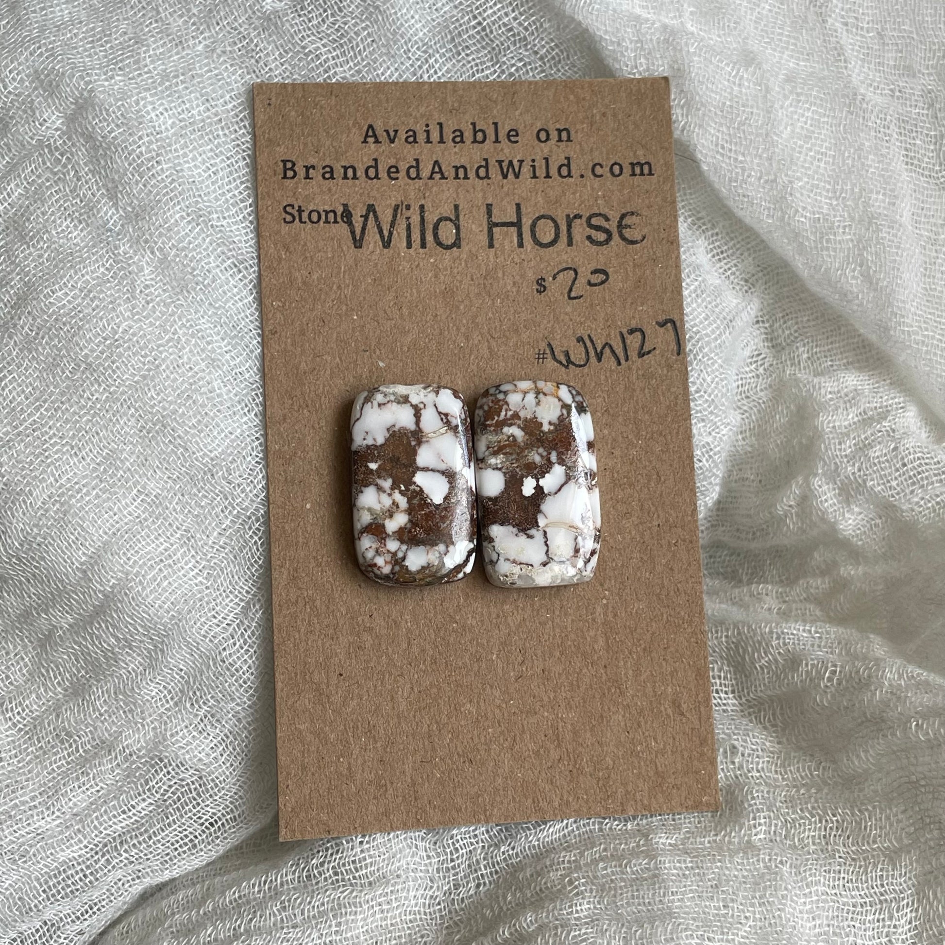 Wild Horse Cabochon - WH127 D47FE918-18DB-47A4-B468-82E87B211E08 Brandedandwild.com