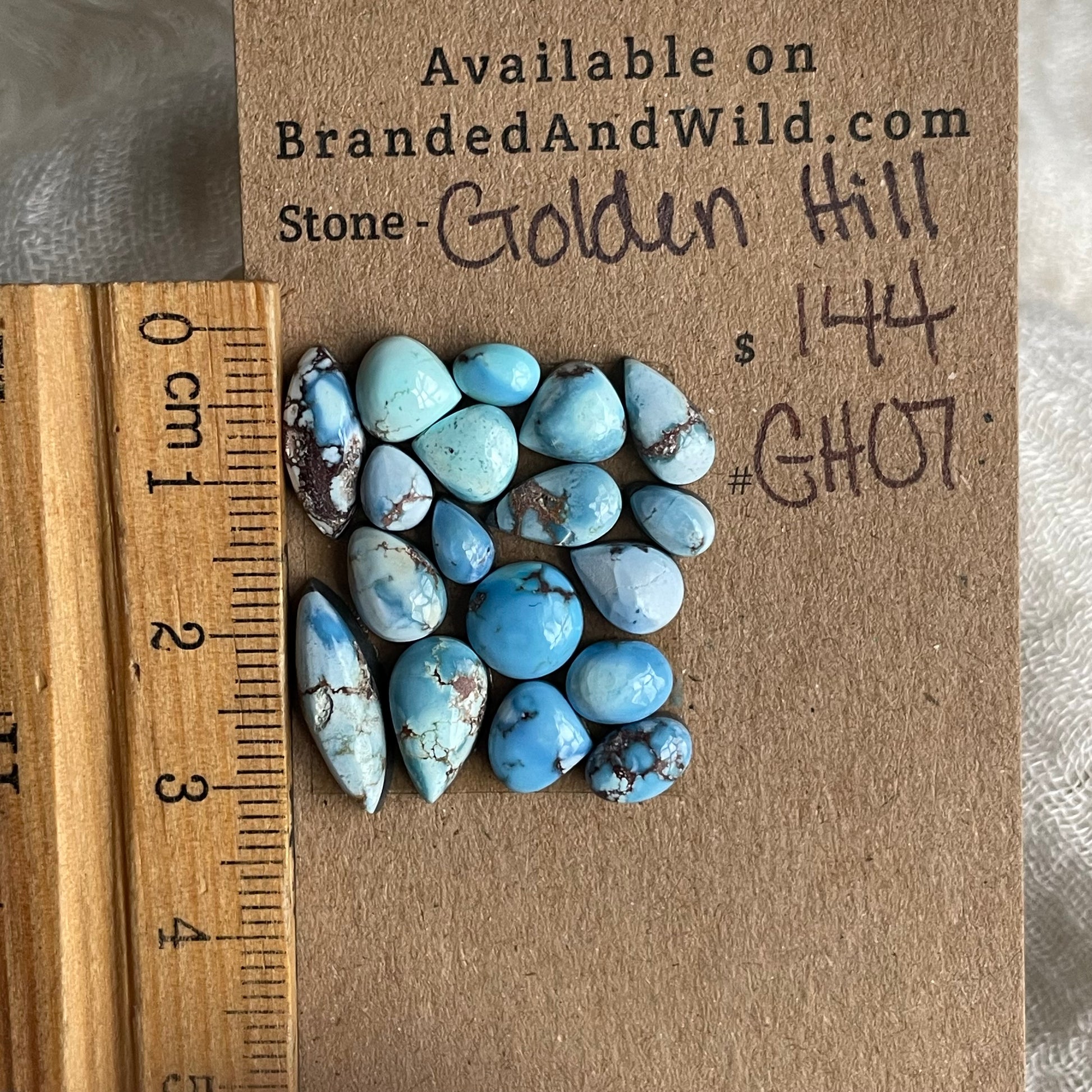 Golden Hill Cabochon - GH07 D4812C70-A2F4-4F57-9859-F7703EA35205 Brandedandwild.com