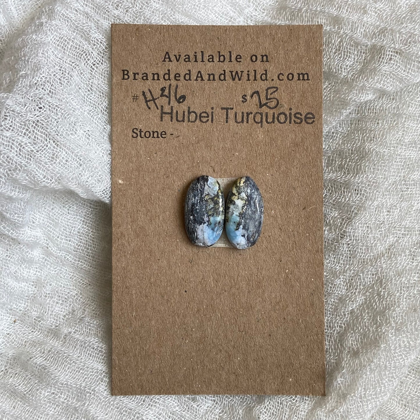 Hubei Turquoise Cabochon - H46