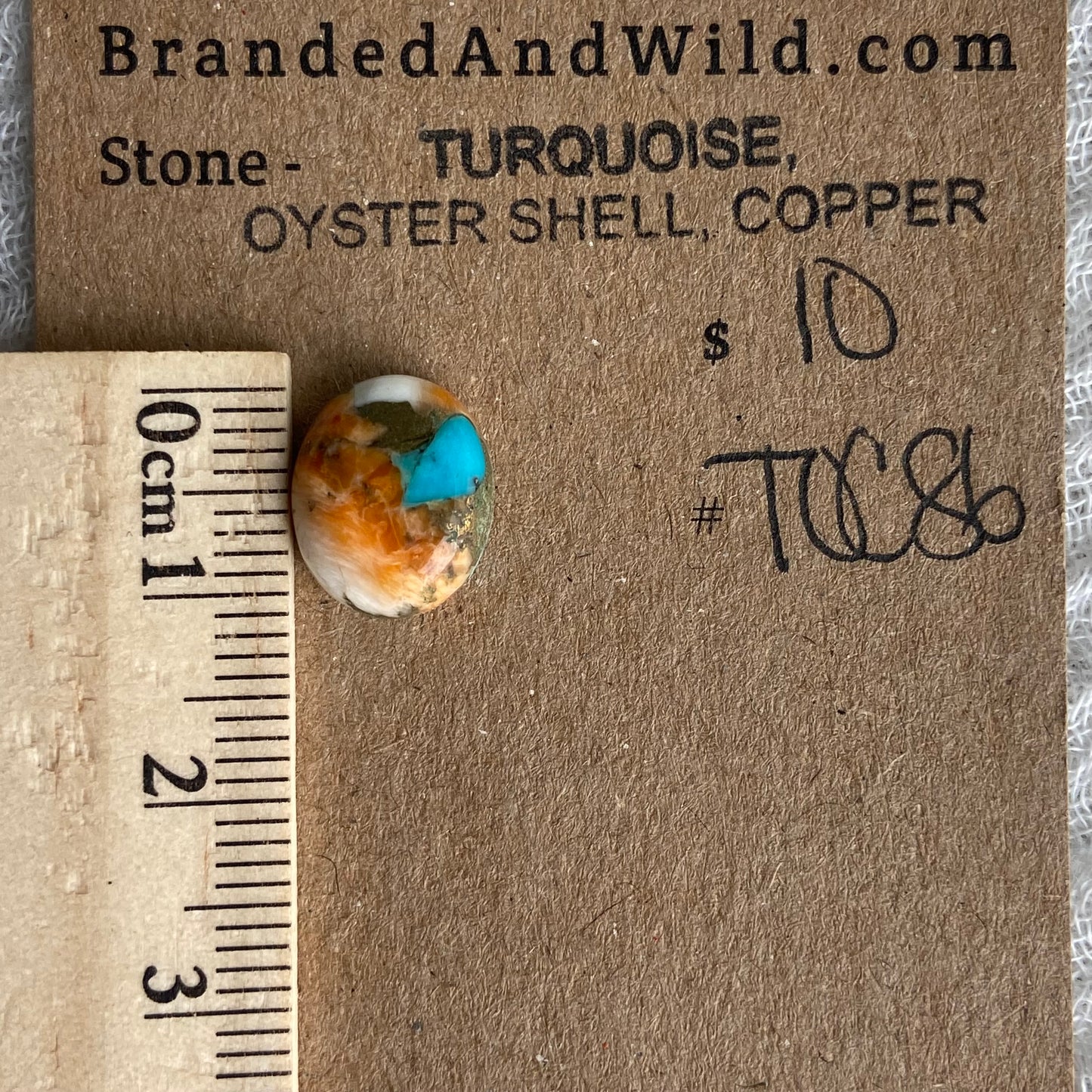 Turquoise, Oyster Shell, Copper - TOC86
