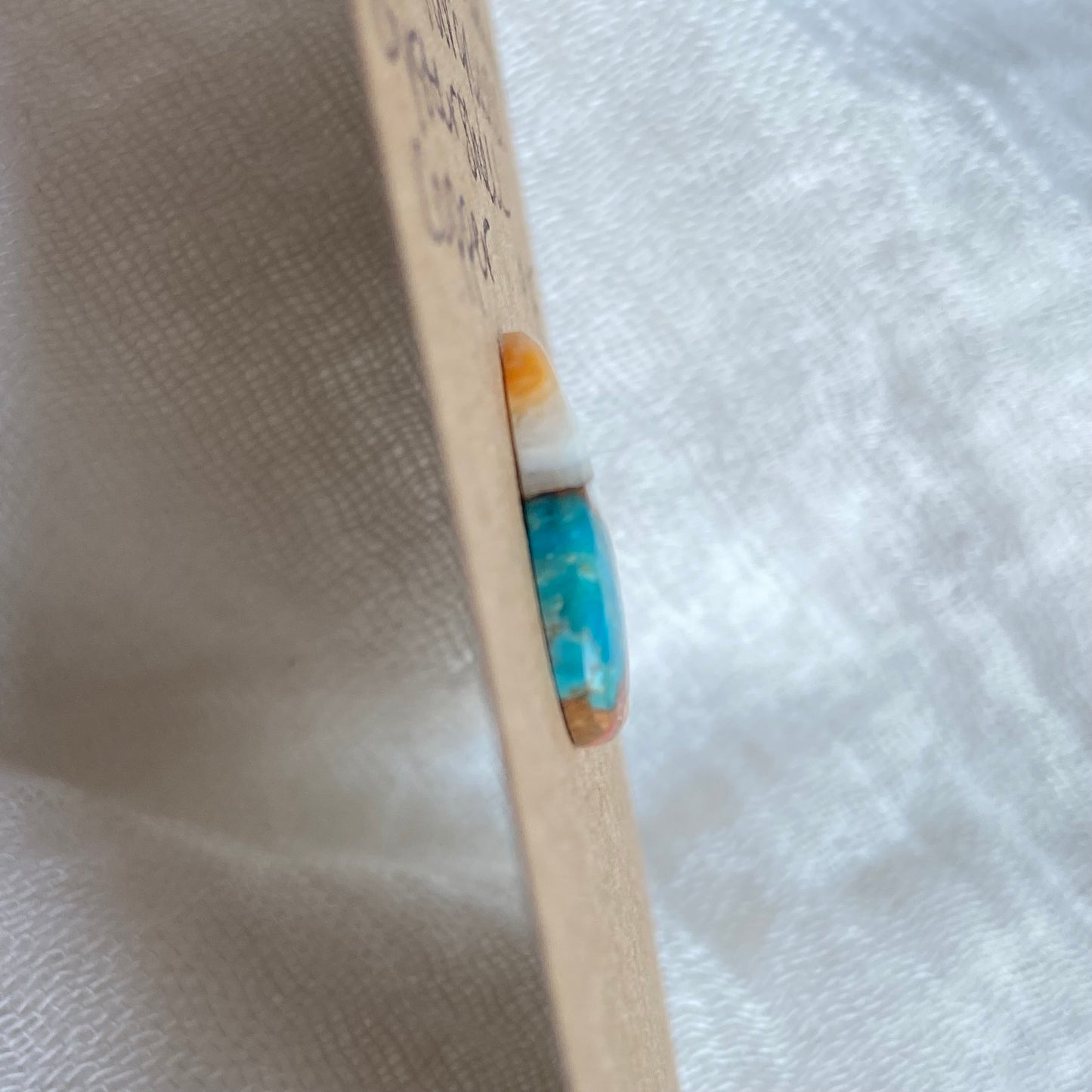 Turquoise, Oystershell, Copper Cabochon - TOC91