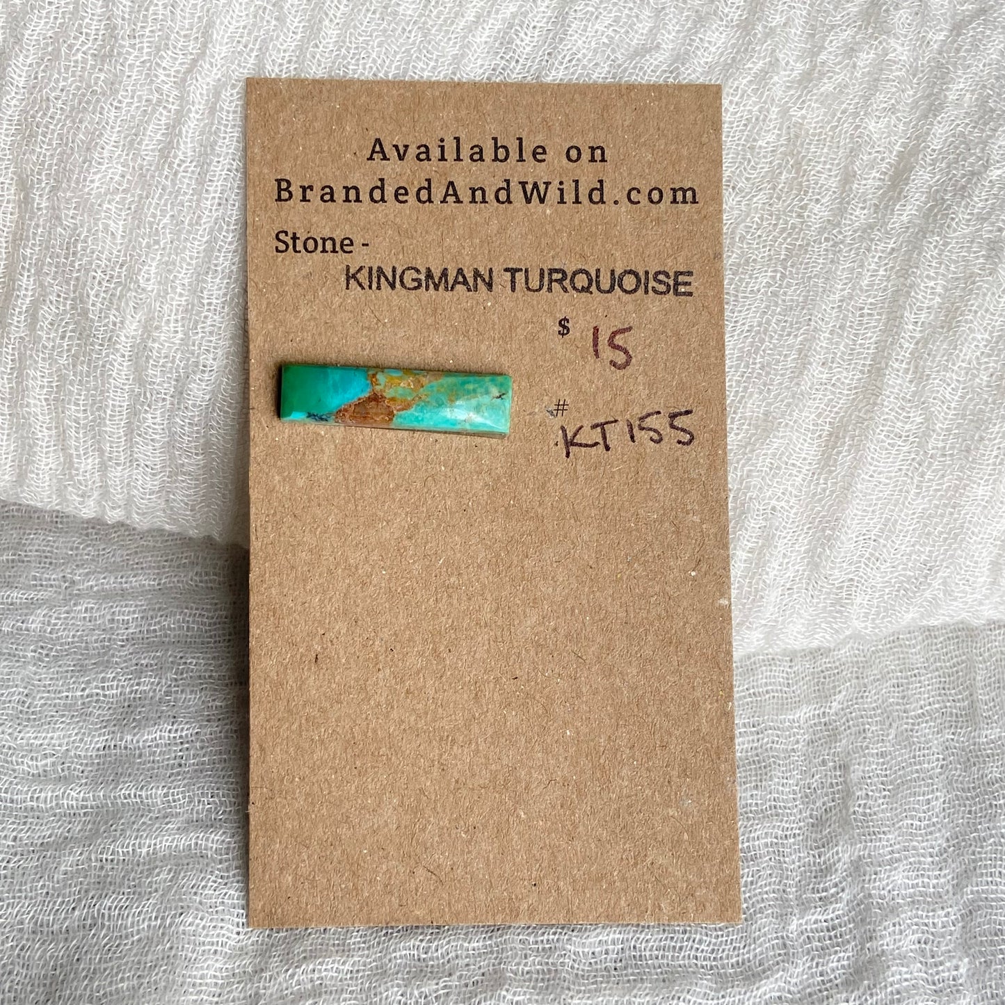 (Copy) Kingman Turquoise (composite) Cabochon - KT156