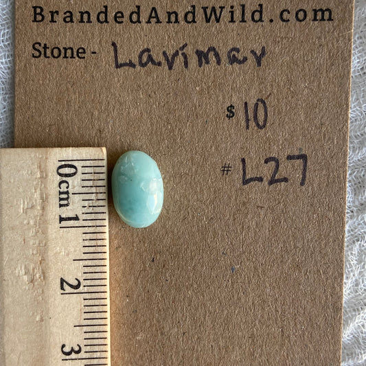 Larimar Cabochon - L27