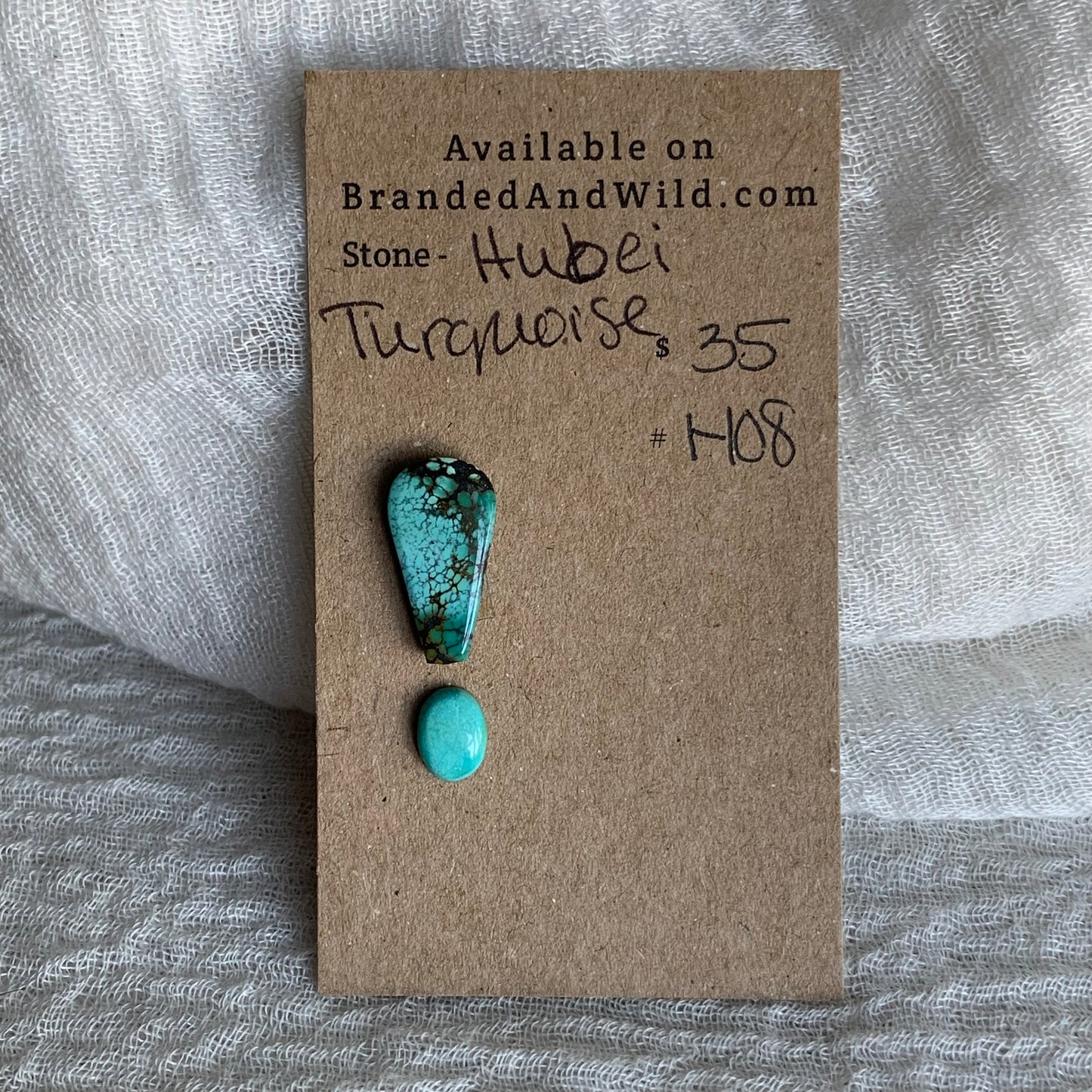 Hubei Turquoise Cabochon - H08