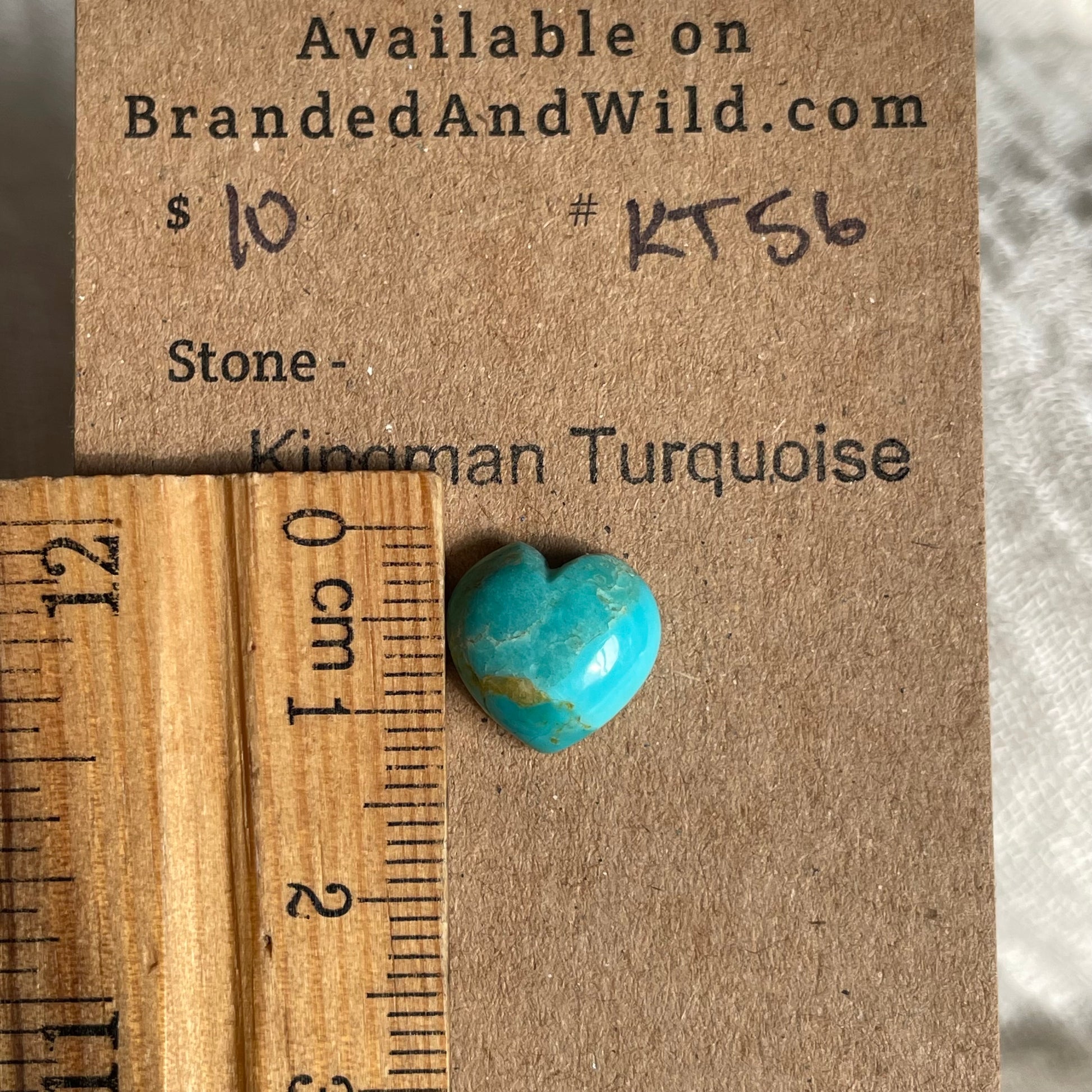 Kingman Turquoise Cabochon - KT56 D5622236-1133-4BB6-986C-6477240690E1 Brandedandwild.com