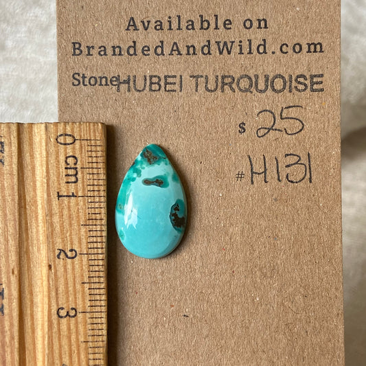 Hubei Turquoise Cabochon - H131 D5A248CC-BC7A-410E-BA7C-0B47651AB5A3 Brandedandwild.com