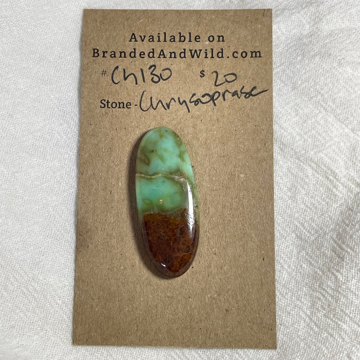 Chrysoprase Cabochon - CH130