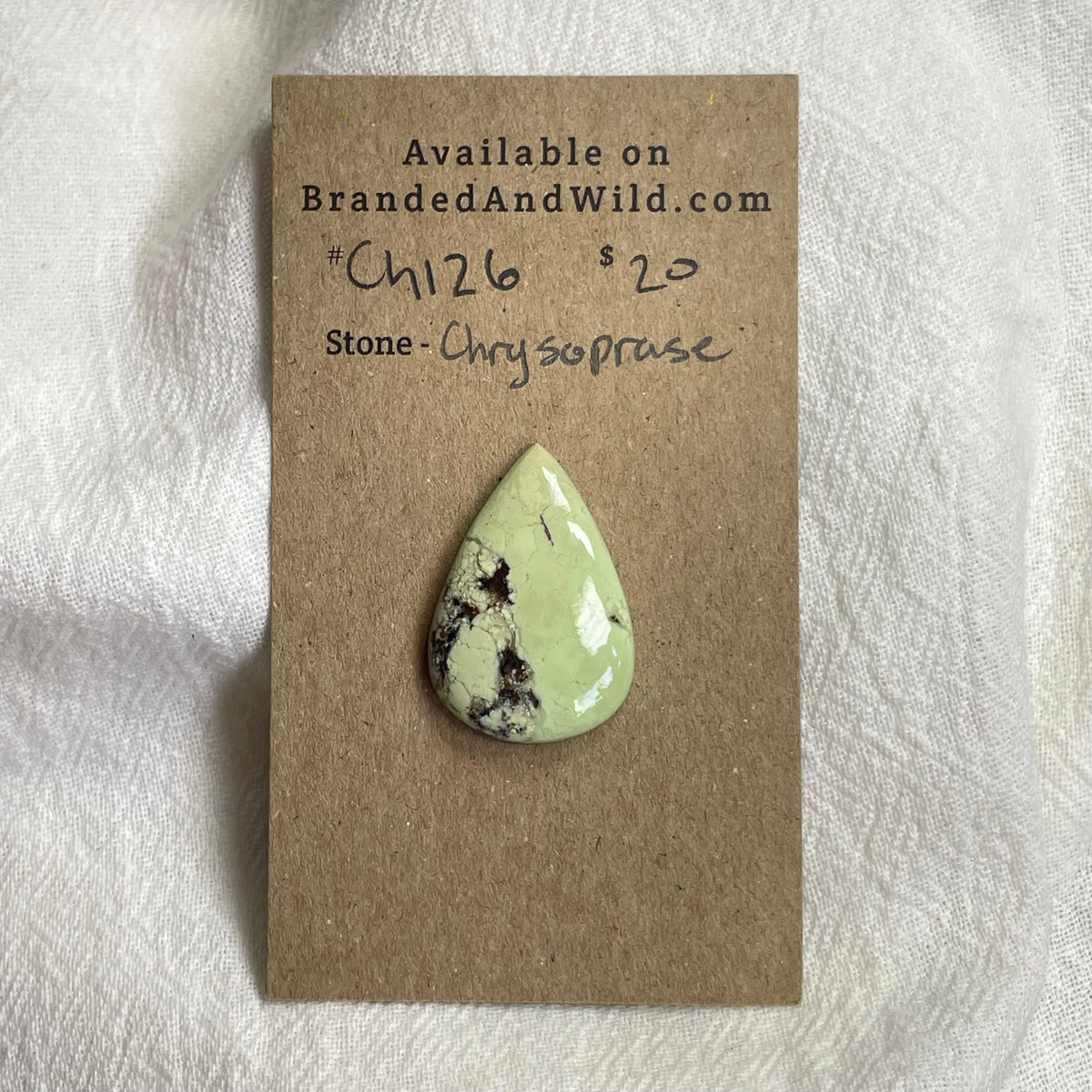 Chrysoprase Cabochon - CH126