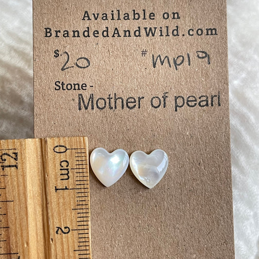 Mother of pearl cabochon - MP19 D60892EB-FBBD-4E0F-A02B-83566713652A Brandedandwild.com