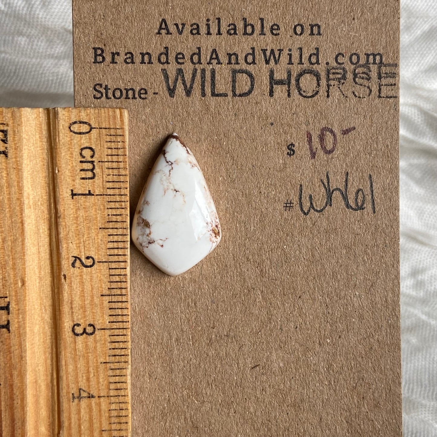 Wild Horse Cabochon - WH61 D6128E39-C981-44B8-BA69-017130A87C61 Brandedandwild.com
