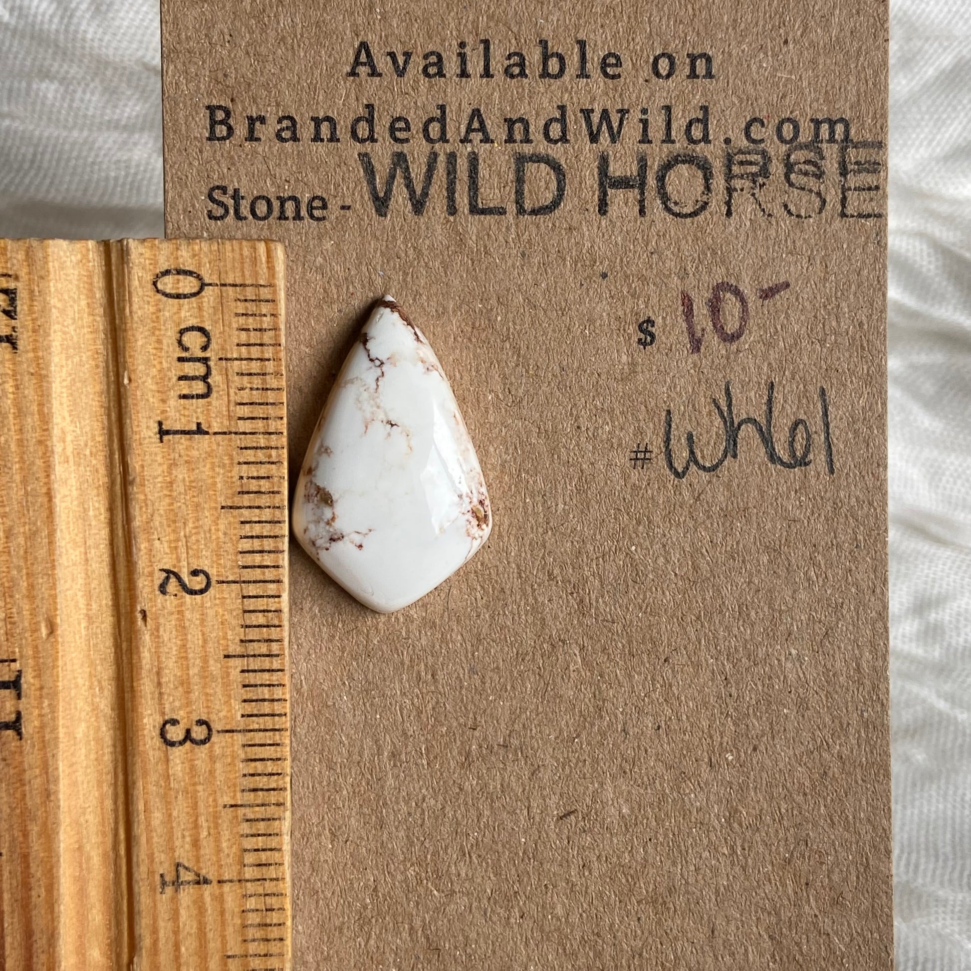 Wild Horse Cabochon - WH61 D6128E39-C981-44B8-BA69-017130A87C61 Brandedandwild.com