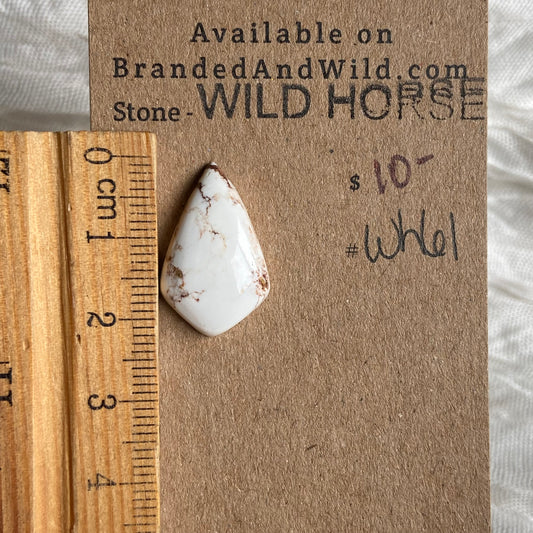 Wild Horse Cabochon - WH61 D6128E39-C981-44B8-BA69-017130A87C61 Brandedandwild.com