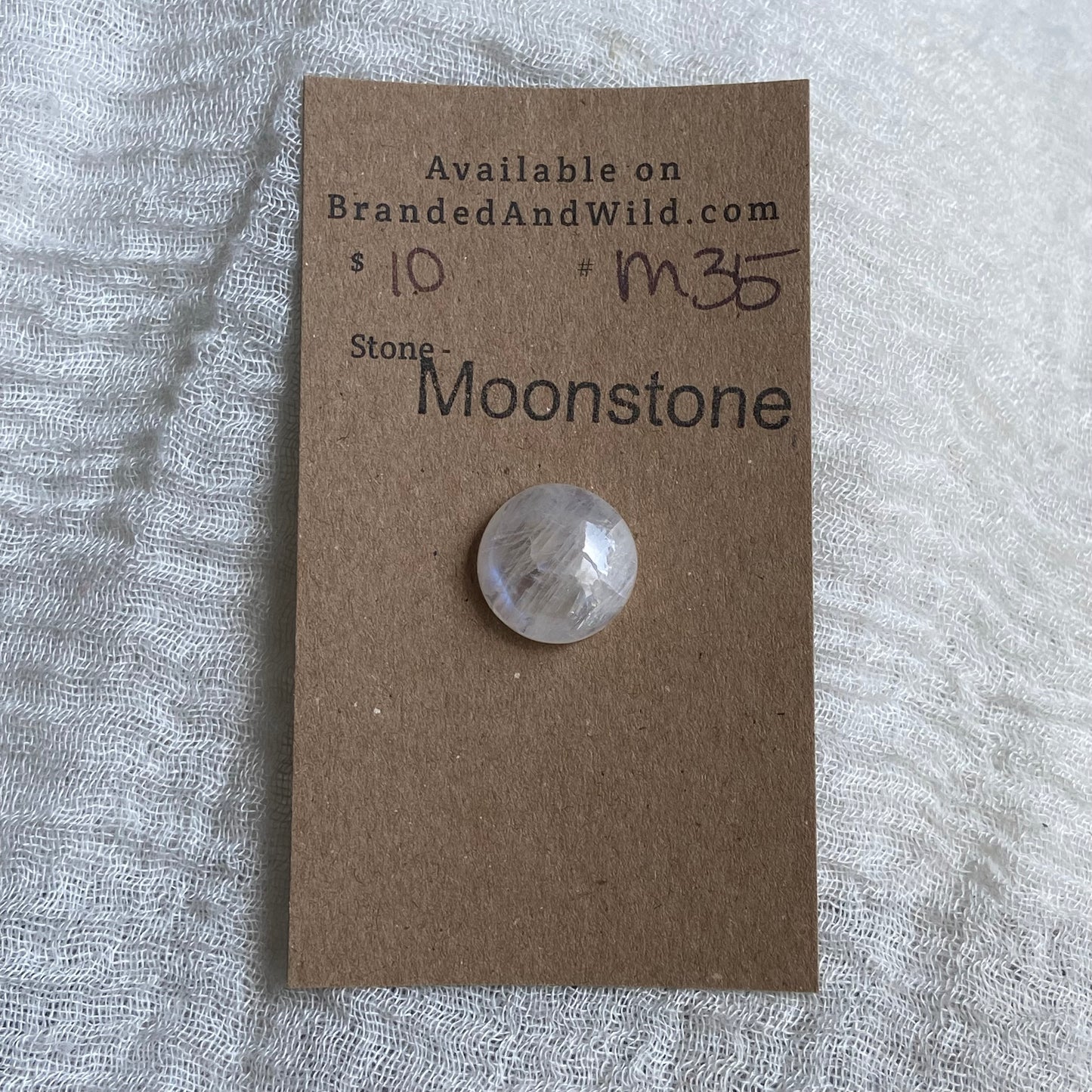 Moonstone Cabochon - M35