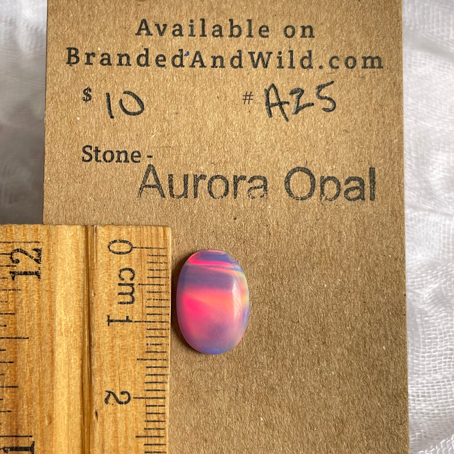Aurora Opal Cabochon - A25 D62CF442-70FB-43DF-8D21-D941AEF5B519 Brandedandwild.com