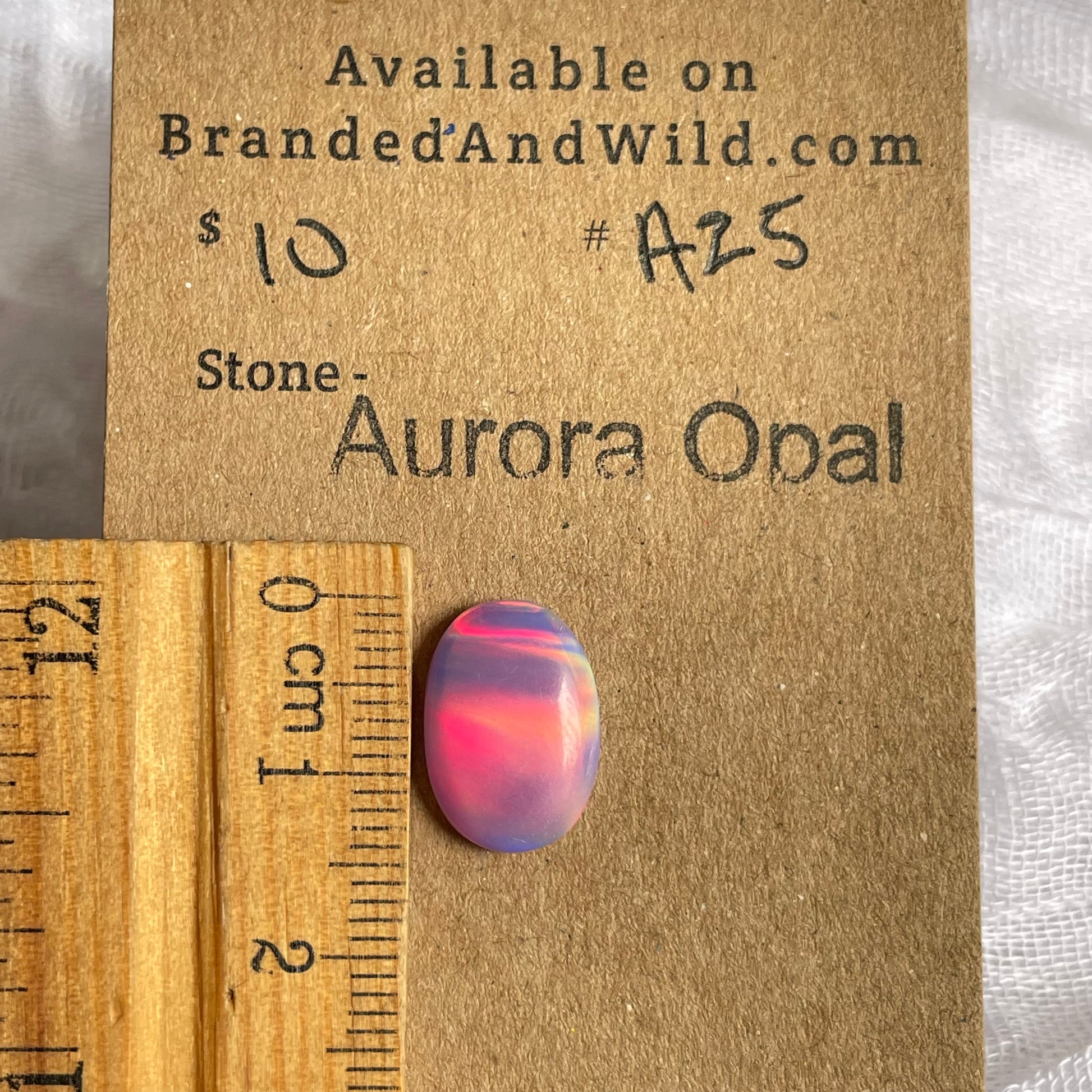 Aurora Opal Cabochon - A25 D62CF442-70FB-43DF-8D21-D941AEF5B519 Brandedandwild.com