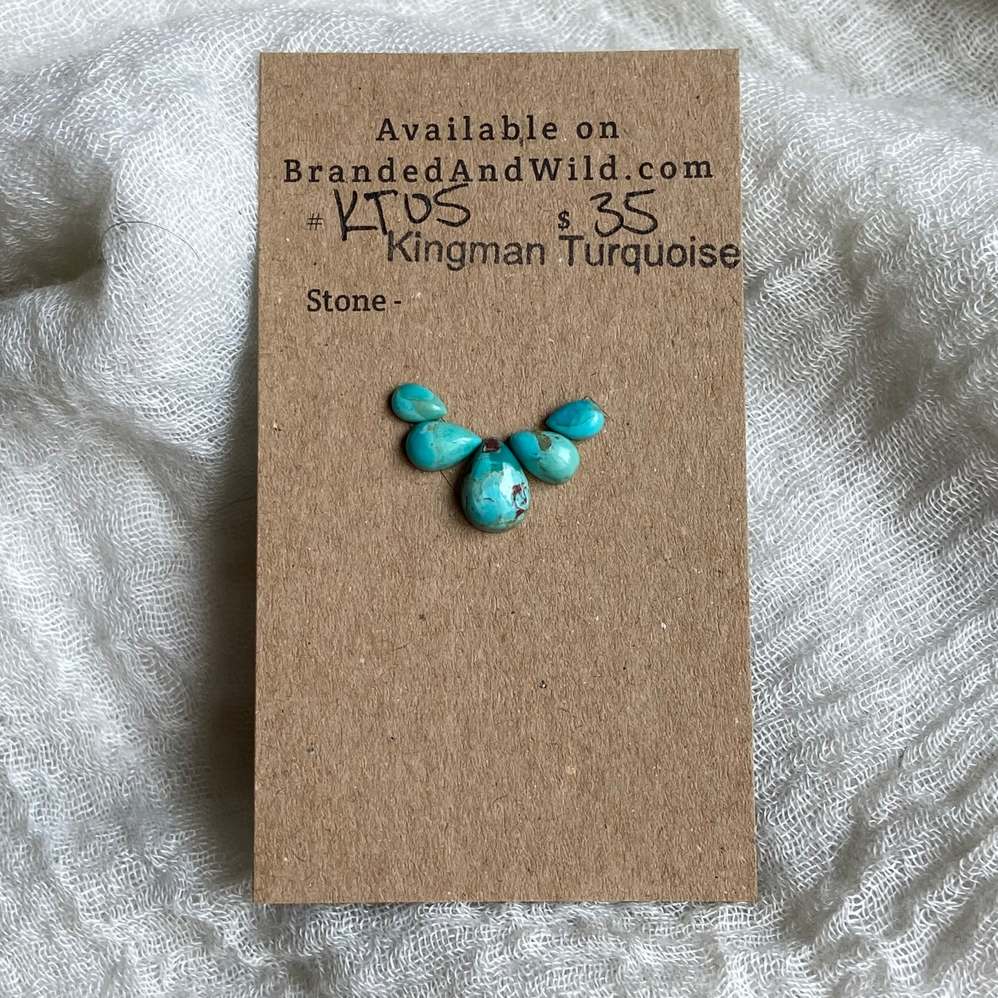Kingman Turquoise Cabochon - KT05