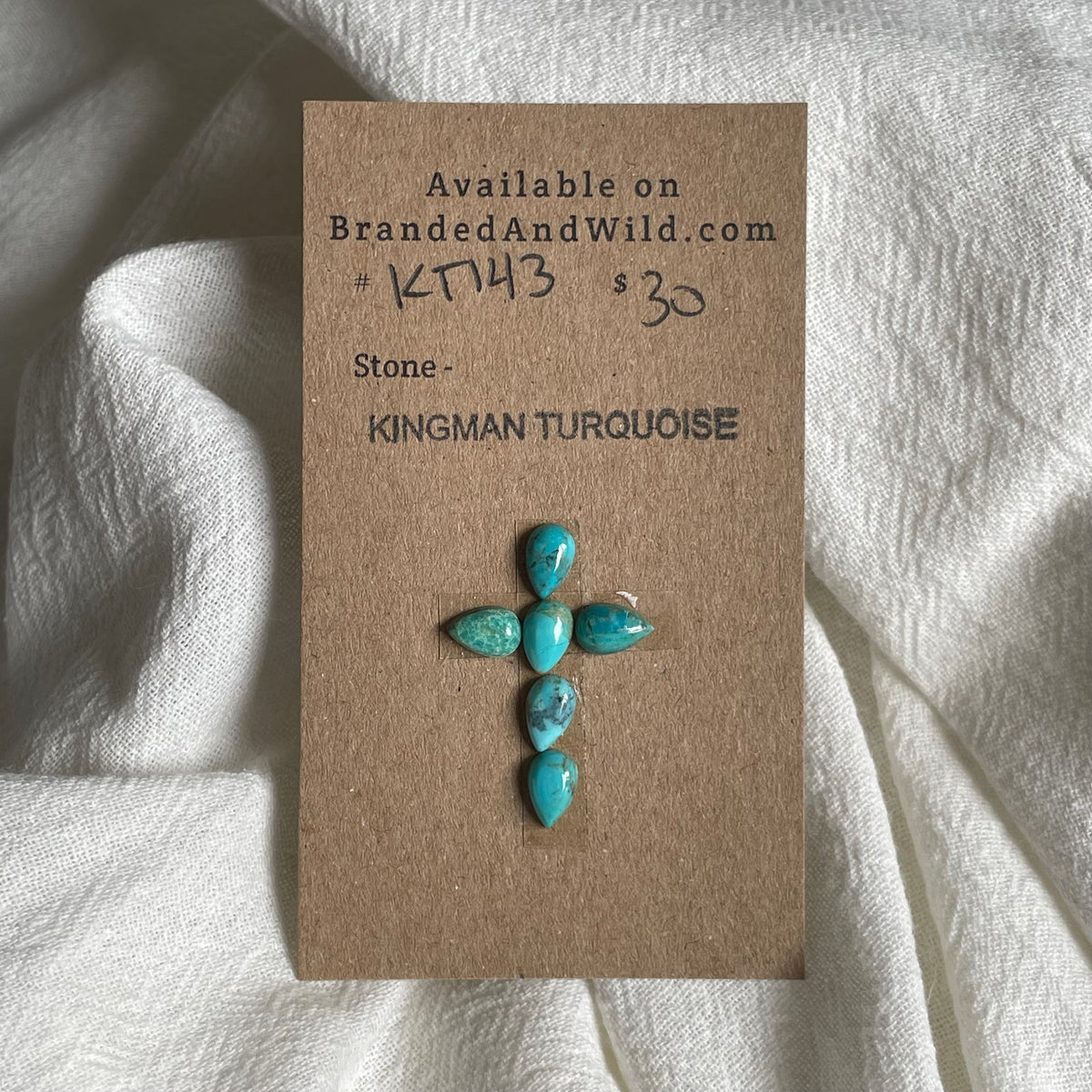 Kingman Turquoise Cabochon - KT143