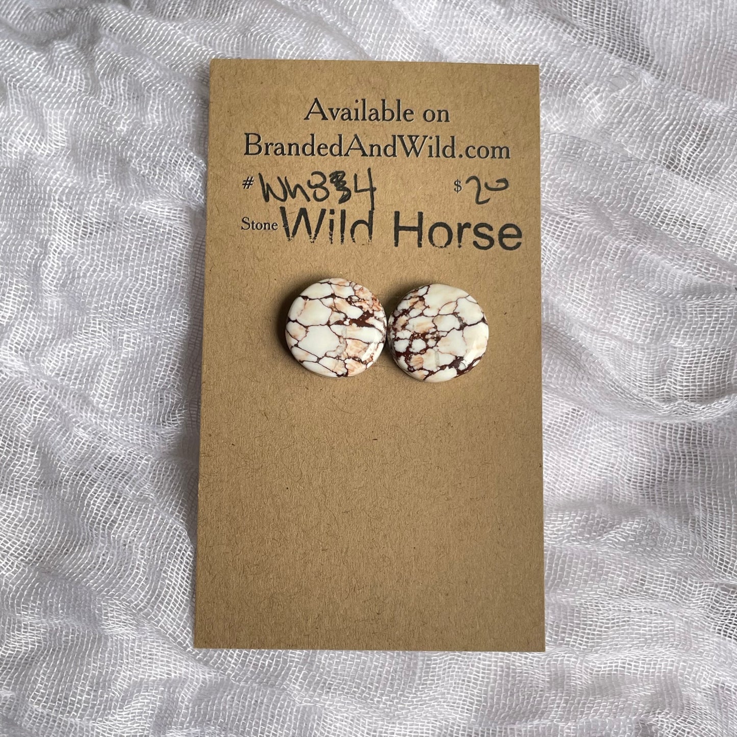 Wild Horse Cabochon - WH84 D688B561-D7A4-463F-A399-0A20E5D59B01 Brandedandwild.com