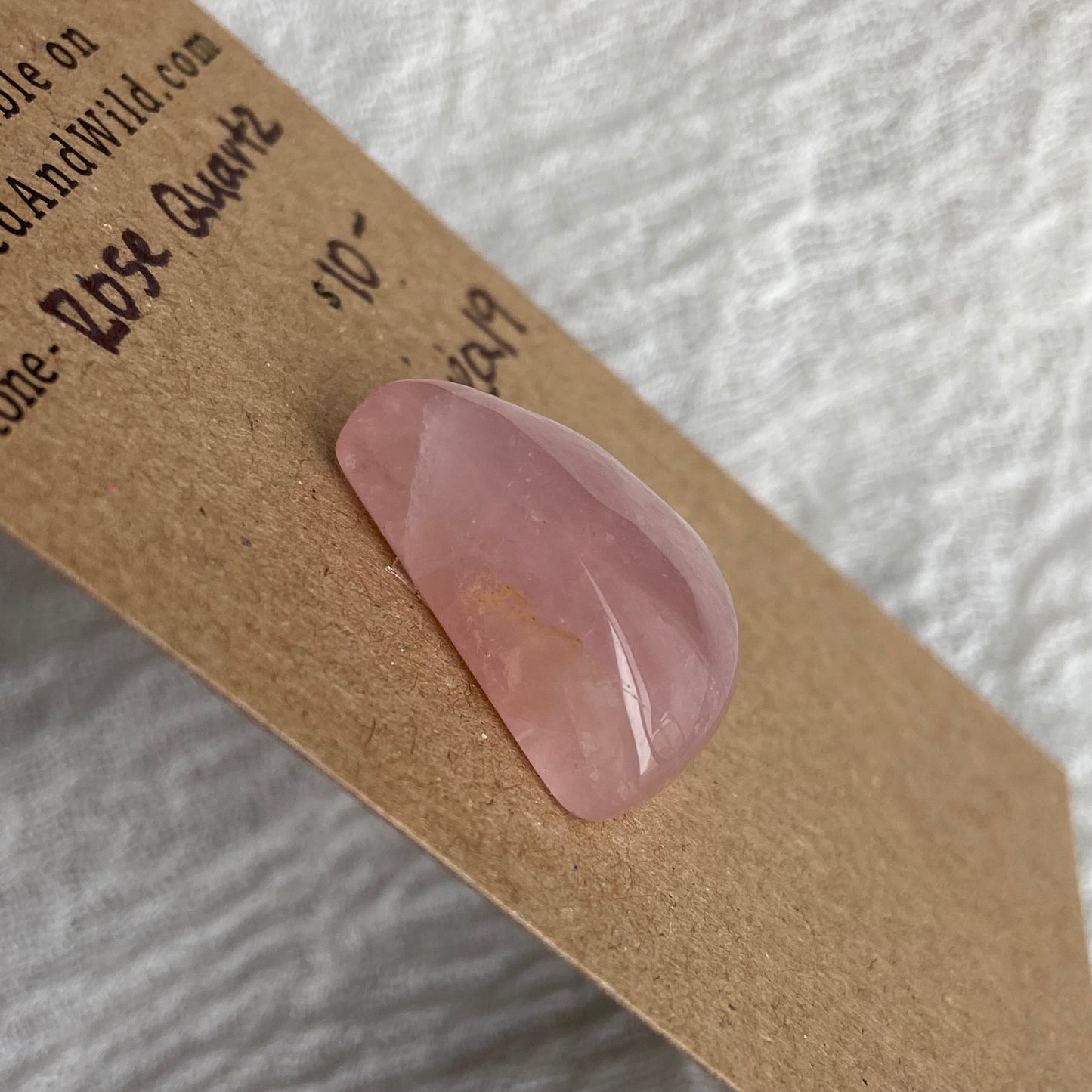 Rose Quartz Cabochon - RQ19